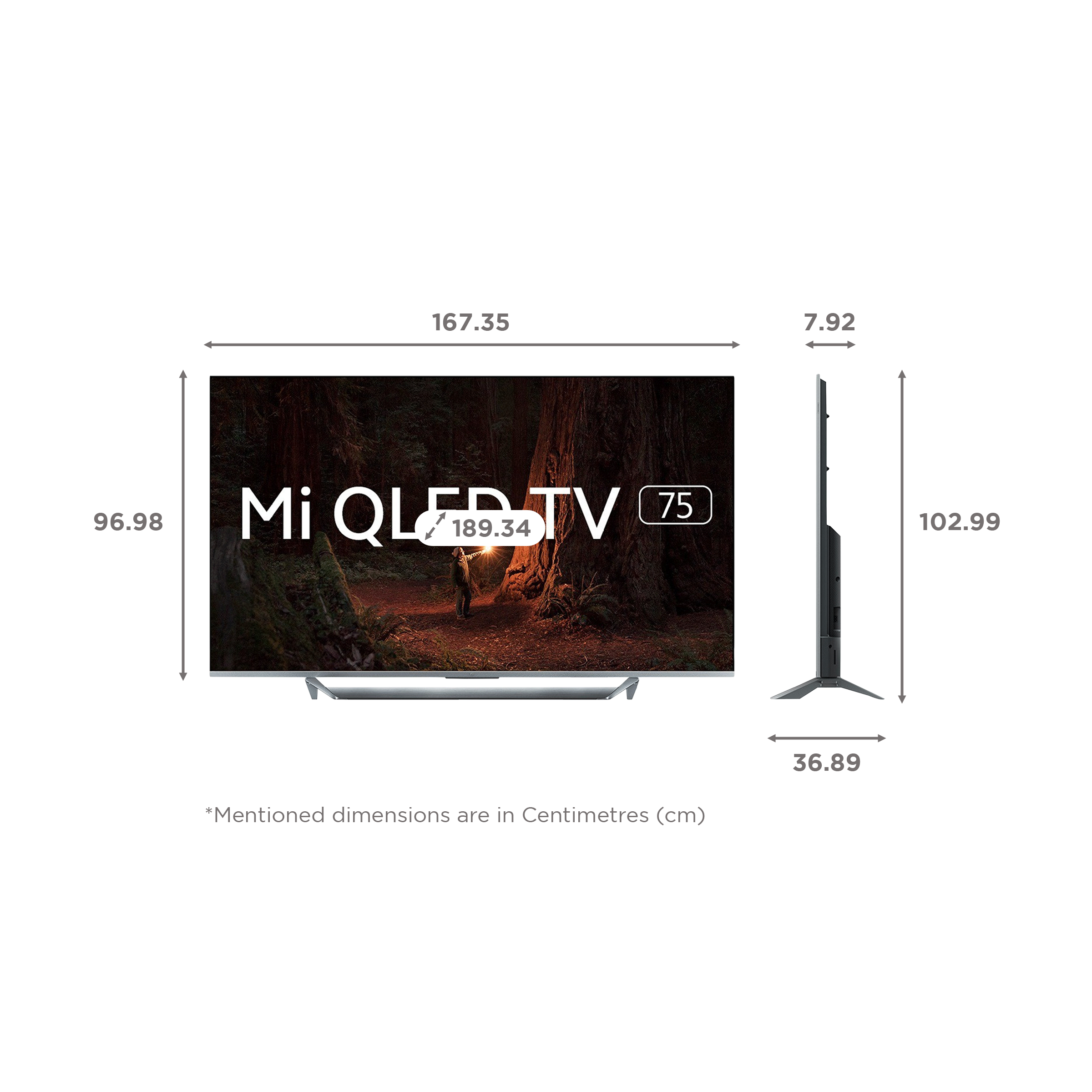 Mi Q1 190 cm (75 inch) QLED 4K Ultra HD Android TV with Google Assistant Mi Q1 190 cm (75 inch) QLED 4K Ultra HD Android TV with Google Assistant_2