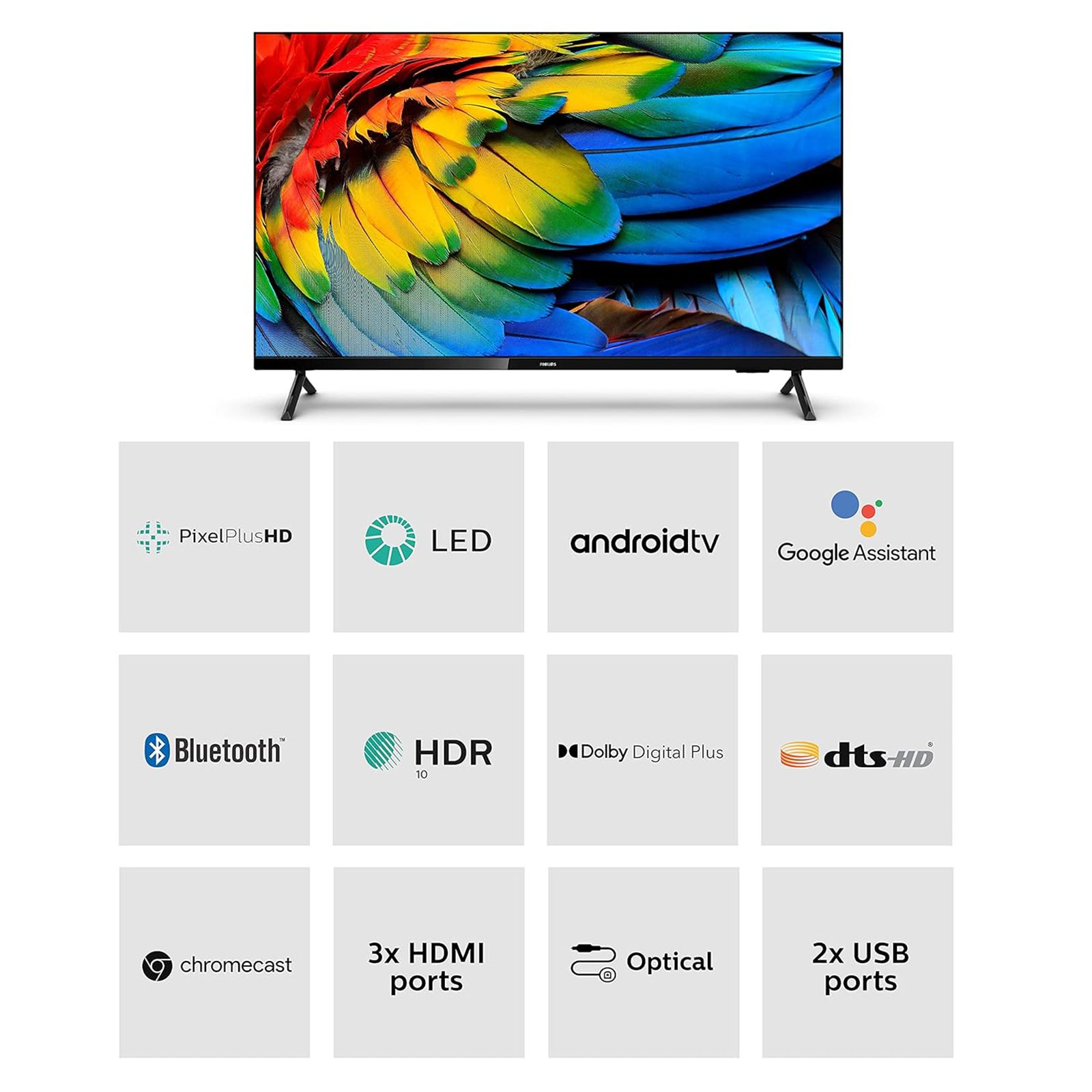 PHILIPS 6900 Series 109 cm (43 inch) Full HD LED Smart Android TV with Google Assistant PHILIPS 6900 Series 109 cm (43 inch) Full HD LED Smart Android TV with Google Assistant_7