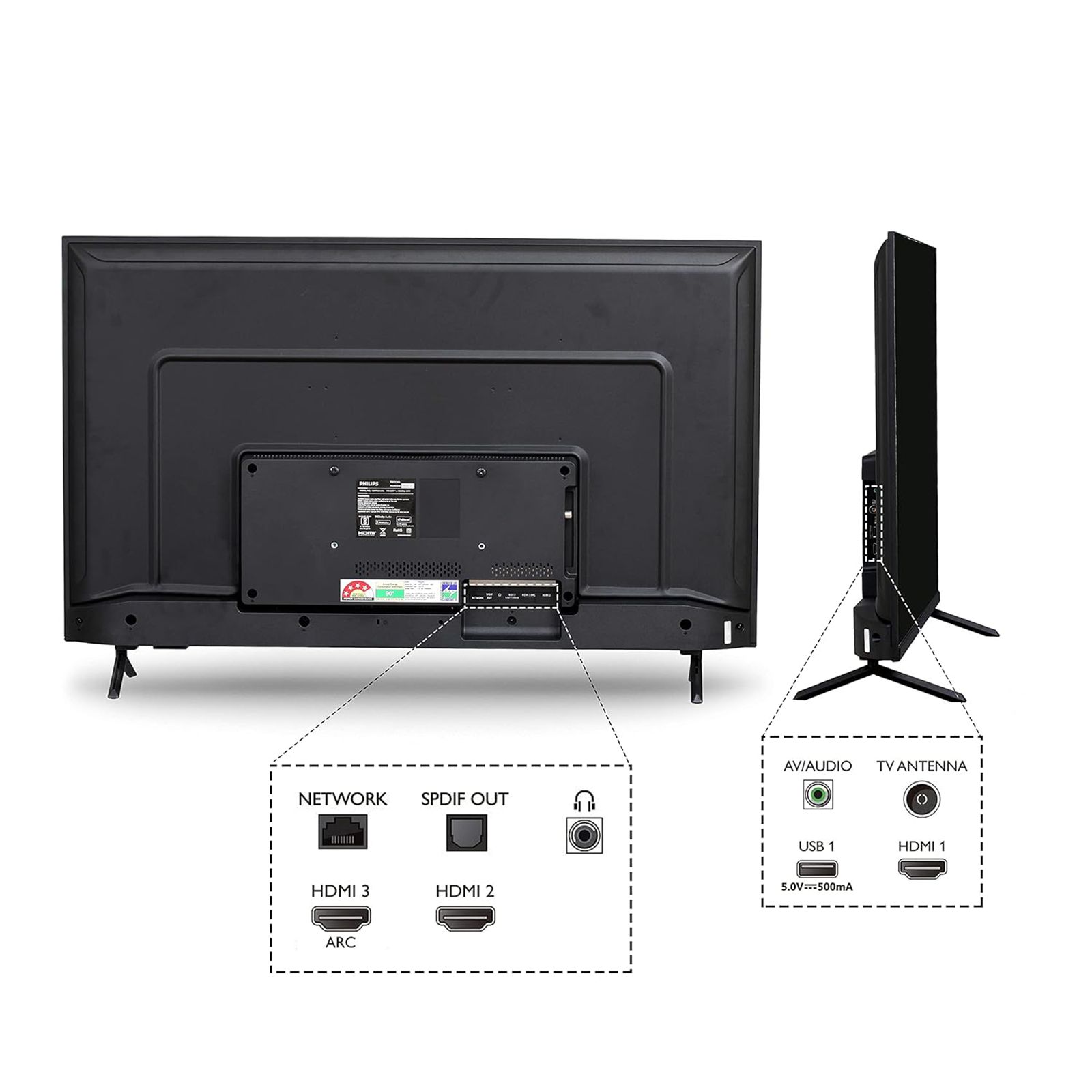 PHILIPS 6900 Series 109 cm (43 inch) Full HD LED Smart Android TV with Google Assistant PHILIPS 6900 Series 109 cm (43 inch) Full HD LED Smart Android TV with Google Assistant_10