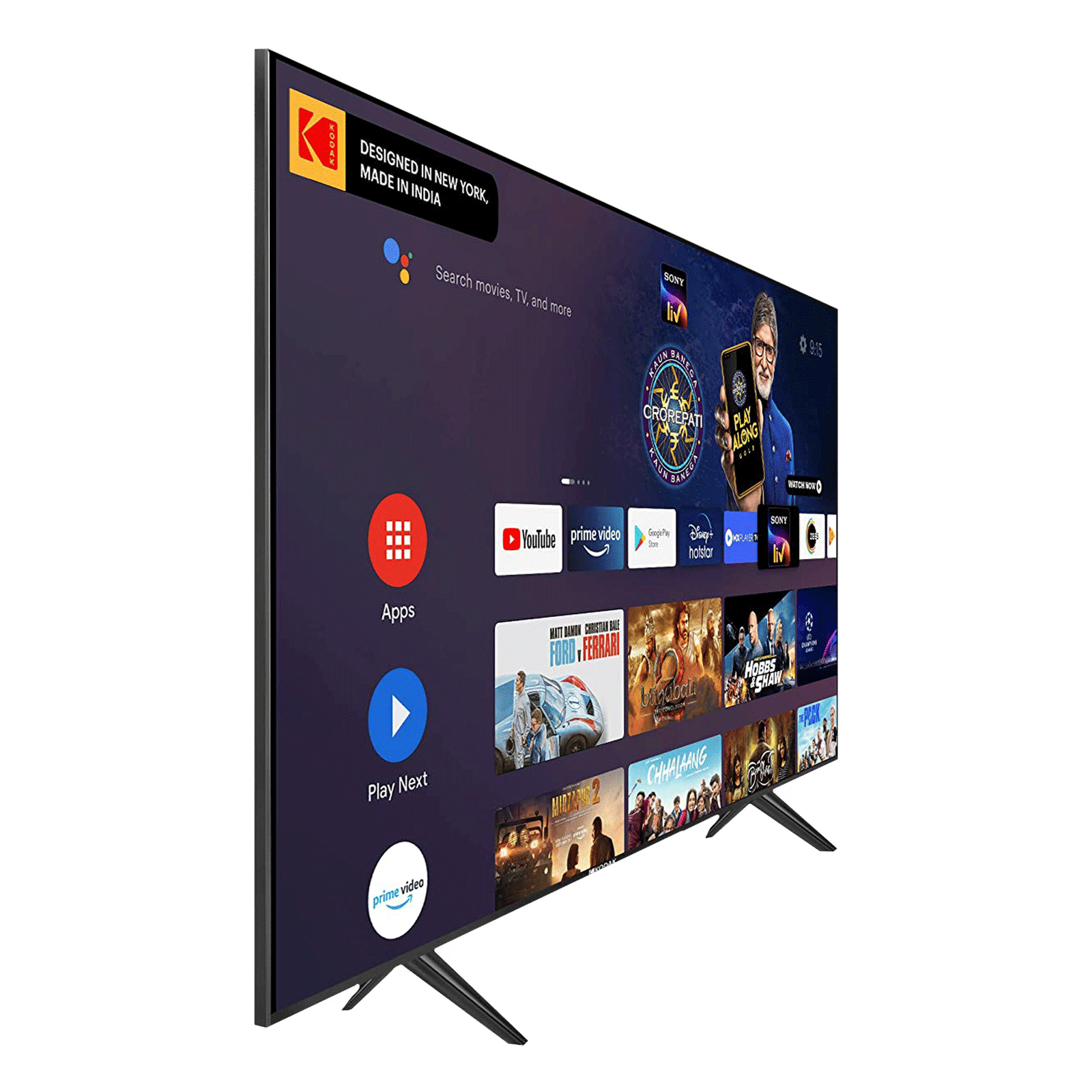 KODAK 7X Pro 109 cm (43 inch) 4K Ultra HD LED Android TV with Google Assistant (2020 model)_11