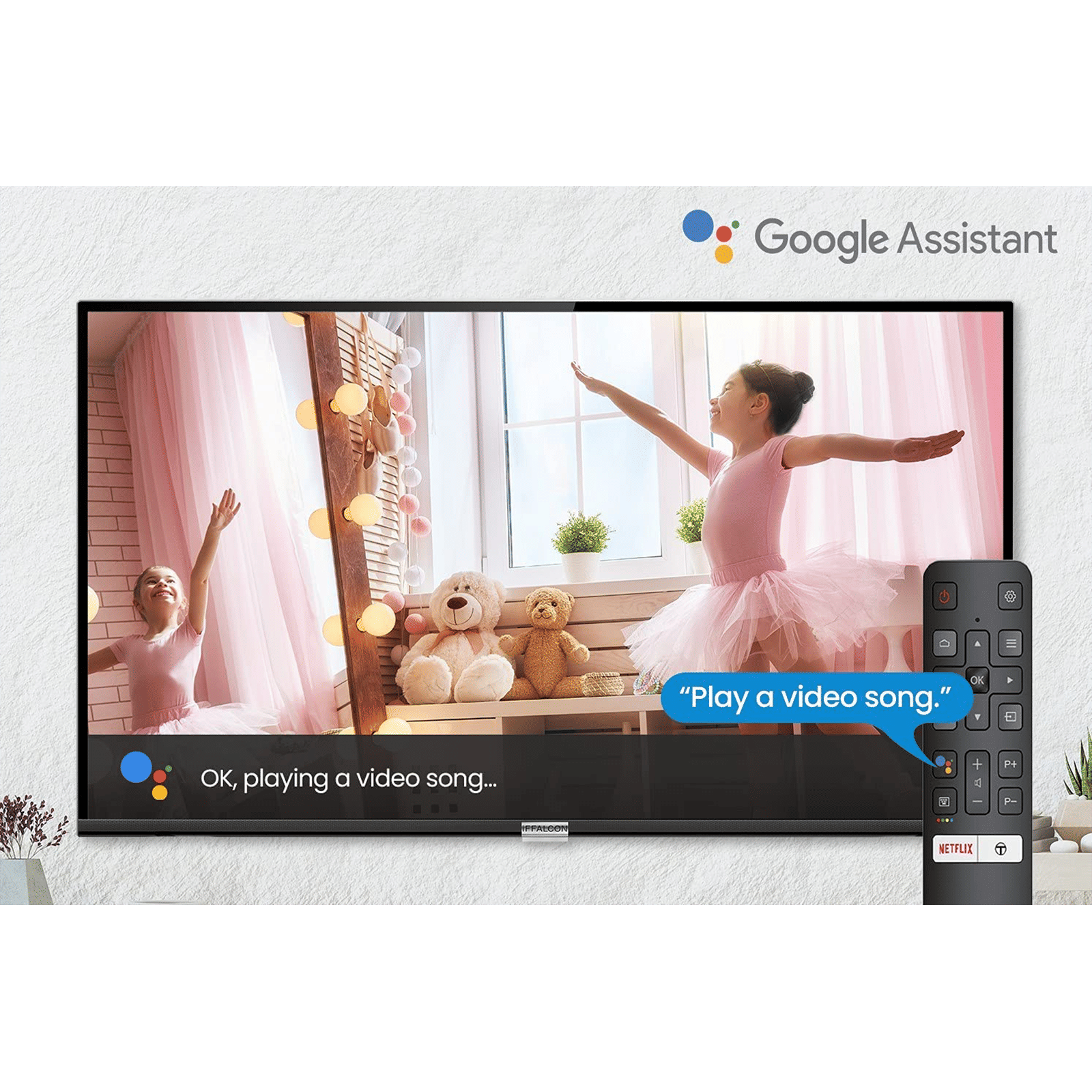 iFFALCON F52 109 cm (43 inch) Full HD LED Smart Android TV with Google Assistant (2021 model)_11