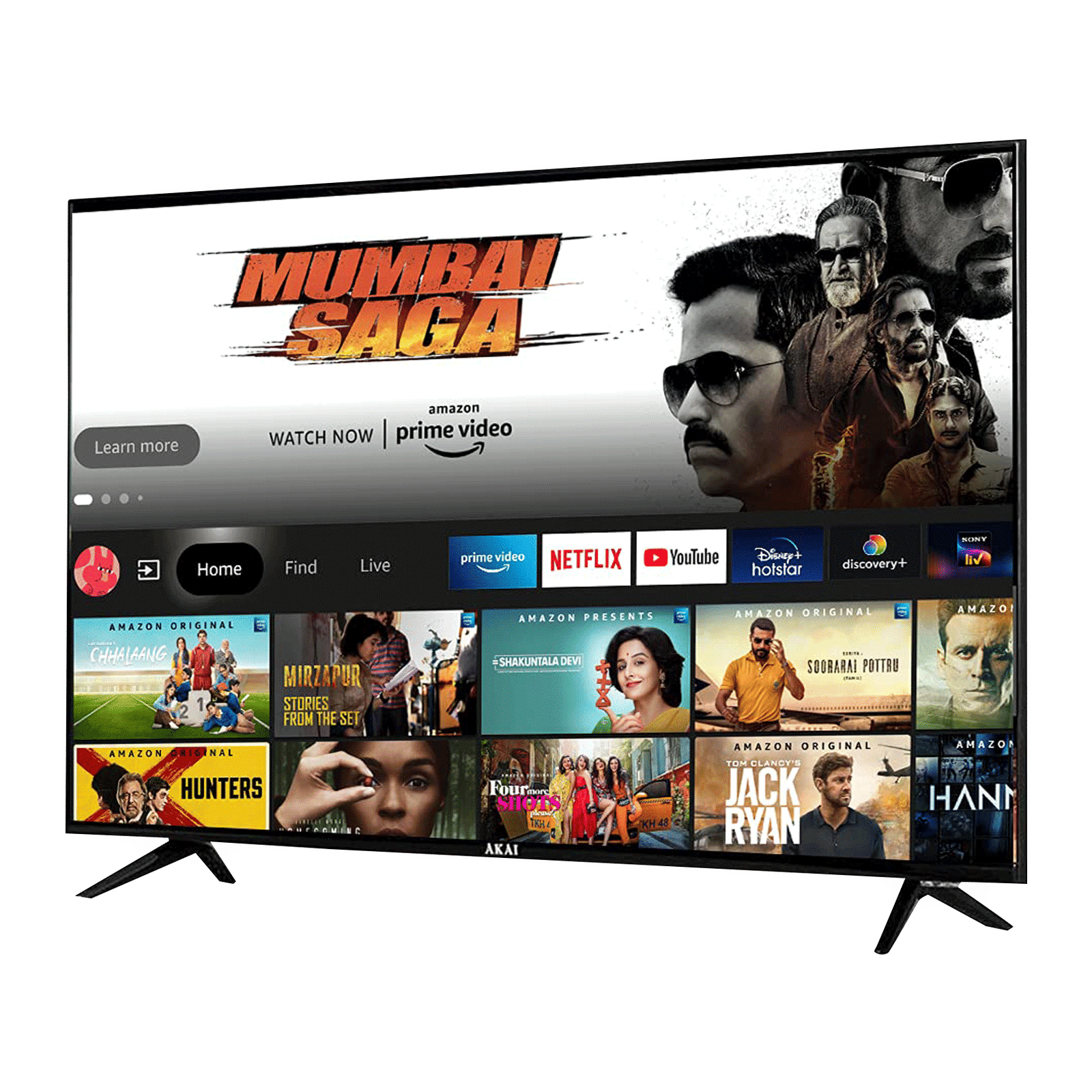 AKAI 109 cm (43 inch) Full HD LED Smart Fire TV with Alexa Compatibility (2020 model) AKAI 109 cm (43 inch) Full HD LED Smart Fire TV with Alexa Compatibility (2020 model)_5