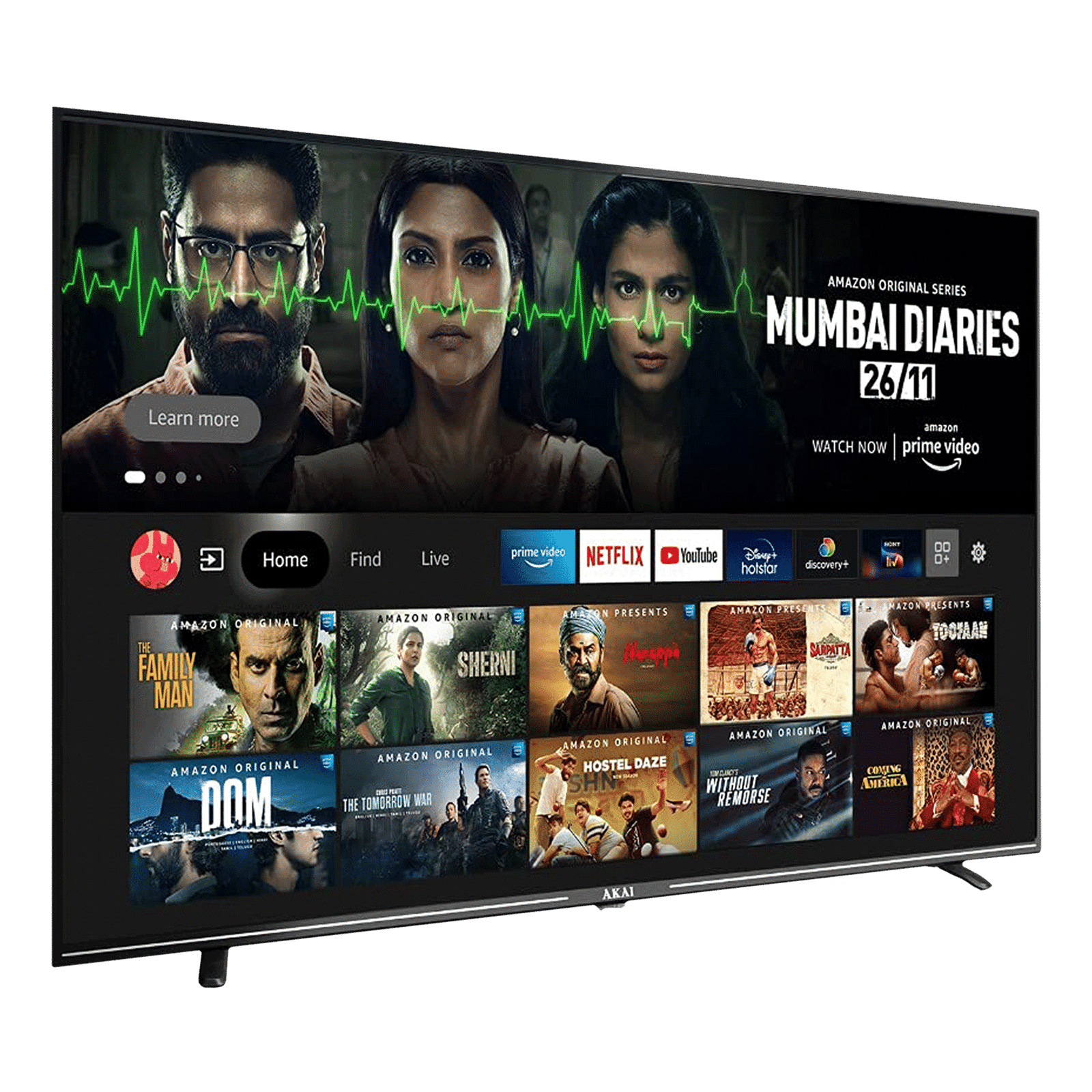 AKAI 127 cm (50 inch) 4K Ultra HD LED Fire TV with Alexa Compatibility (2021 model) AKAI 127 cm (50 inch) 4K Ultra HD LED Fire TV with Alexa Compatibility (2021 model)_7