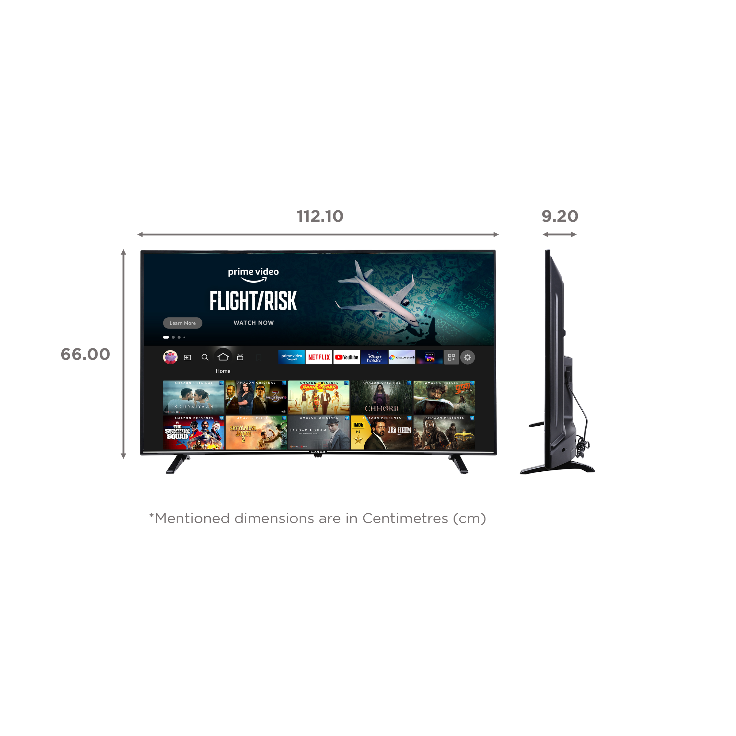 Croma Fire TV 127 cm (50 inch) 4K Ultra HD LED Fire TV with Alexa Compatibility_2