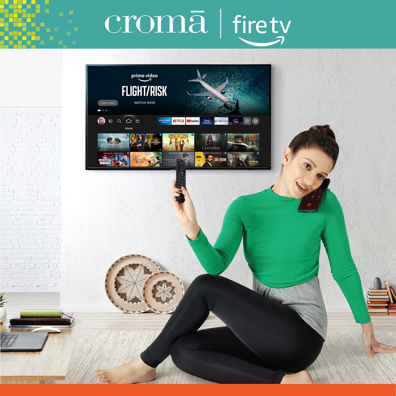 Croma Fire TV 140 cm (55 inch) 4K Ultra HD LED Fire TV with Alexa Compatibility Croma Fire TV 140 cm (55 inch) 4K Ultra HD LED Fire TV with Alexa Compatibility_16