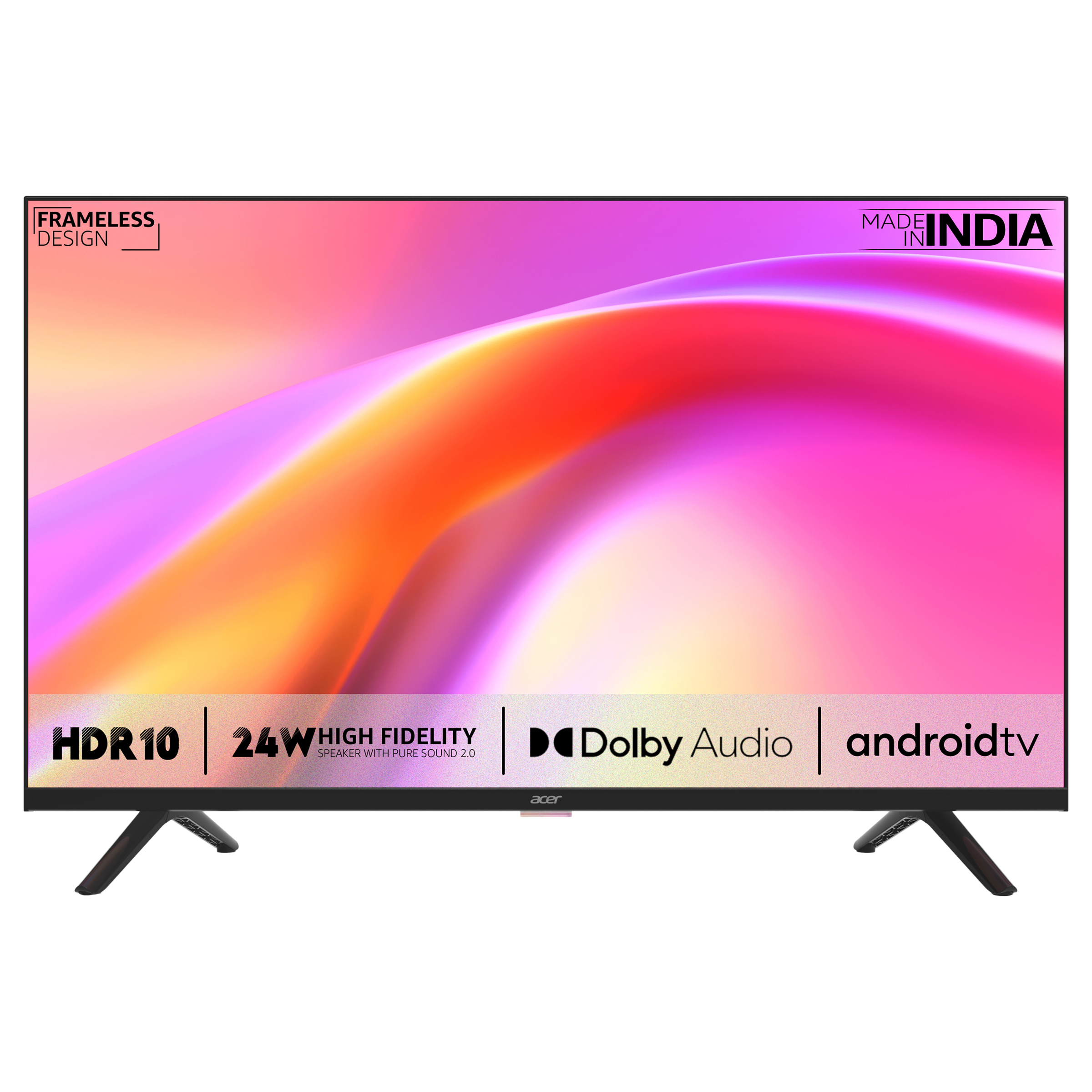 Acer Frameless 80 cm (32 inch) HD Ready LED Smart Android TV with Google Assistant Acer Frameless 80 cm (32 inch) HD Ready LED Smart Android TV with Google Assistant_1