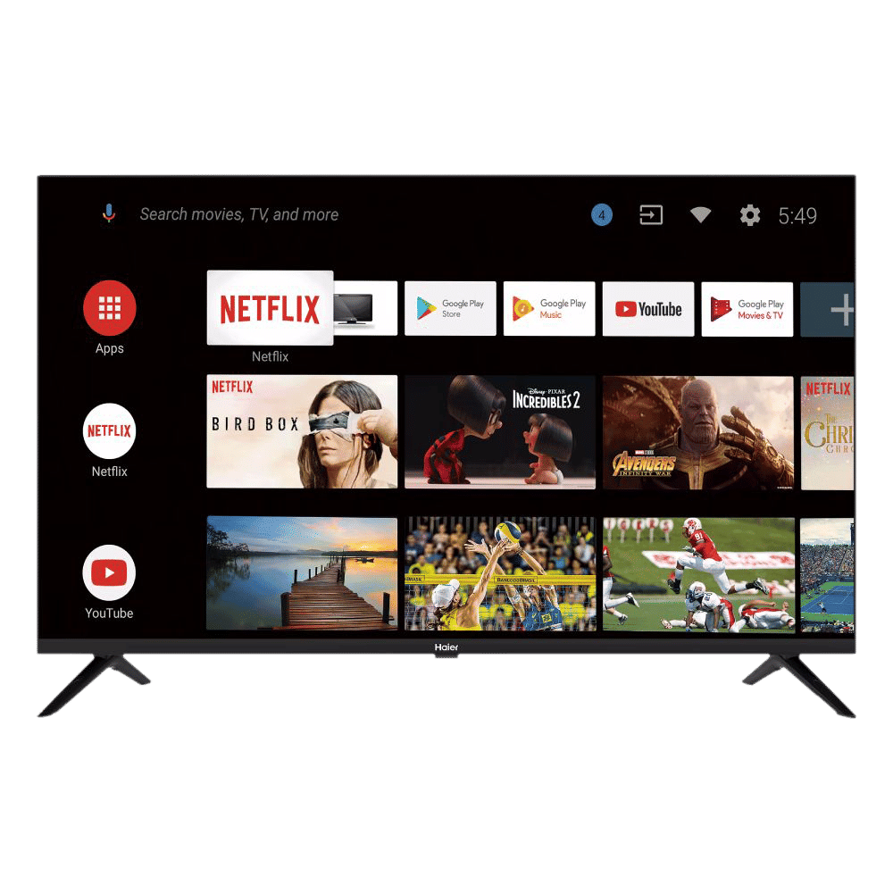 Haier K Series 81 cm (32 inch) HD Ready LED Smart Android TV with Google Assistant Haier K Series 81 cm (32 inch) HD Ready LED Smart Android TV with Google Assistant_1