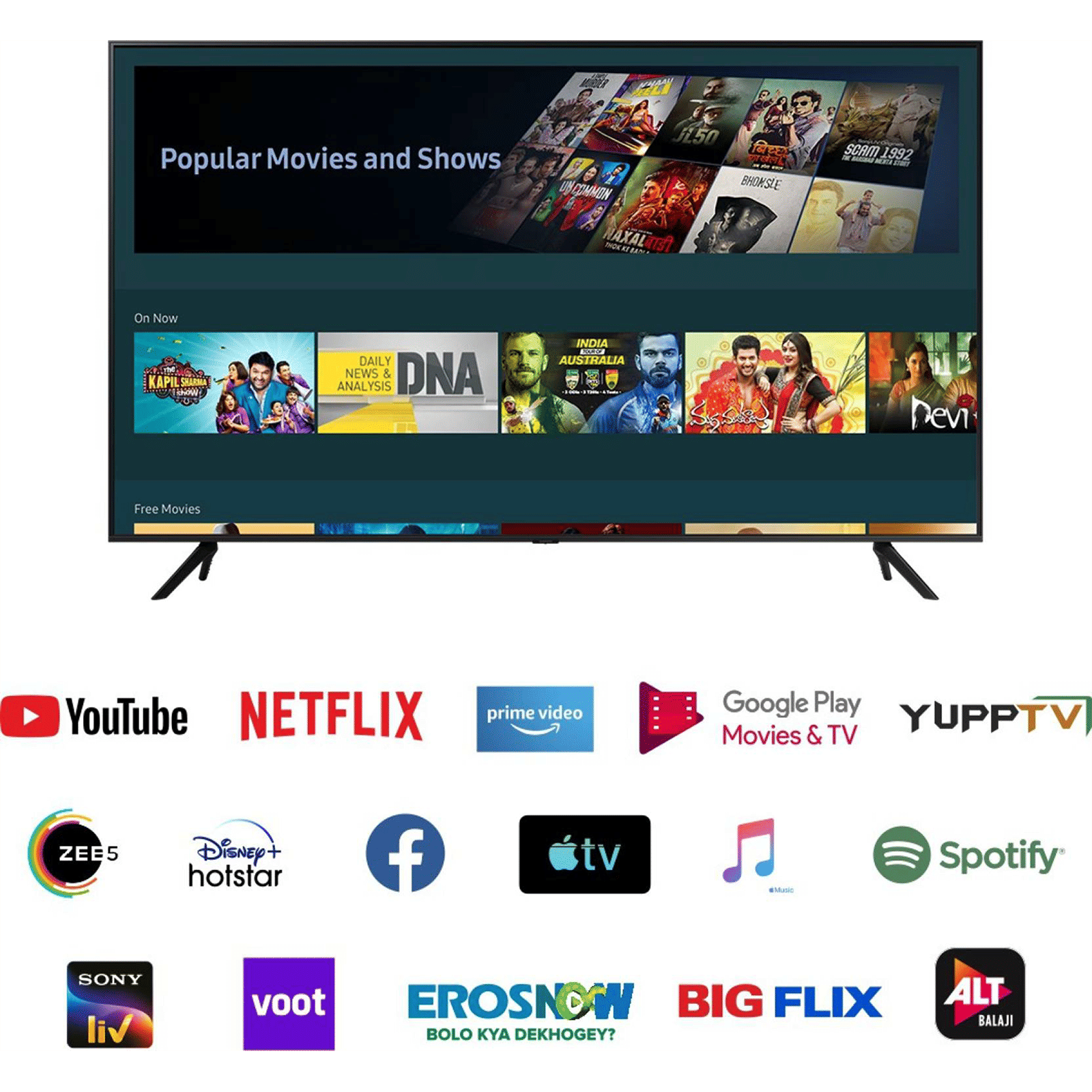 SAMSUNG Crystal 4K Pro 109 cm (43 inch) 4K Ultra HD LED Tizen TV with Alexa Compatibility (2021 model) SAMSUNG Crystal 4K Pro 109 cm (43 inch) 4K Ultra HD LED Tizen TV with Alexa Compatibility (2021 model)_17