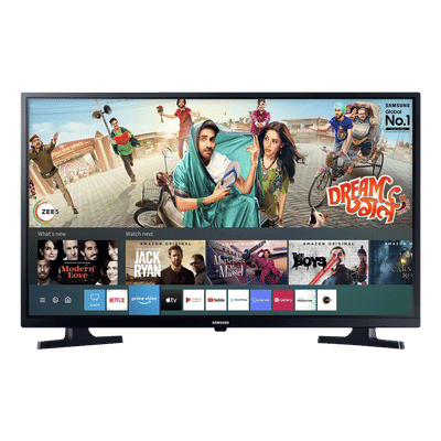 SAMSUNG Series 4 80 cm (32 inch) HD Ready LED
                      Smart Tizen TV with Hyper Real Picture Engine
                      (2020 Model)