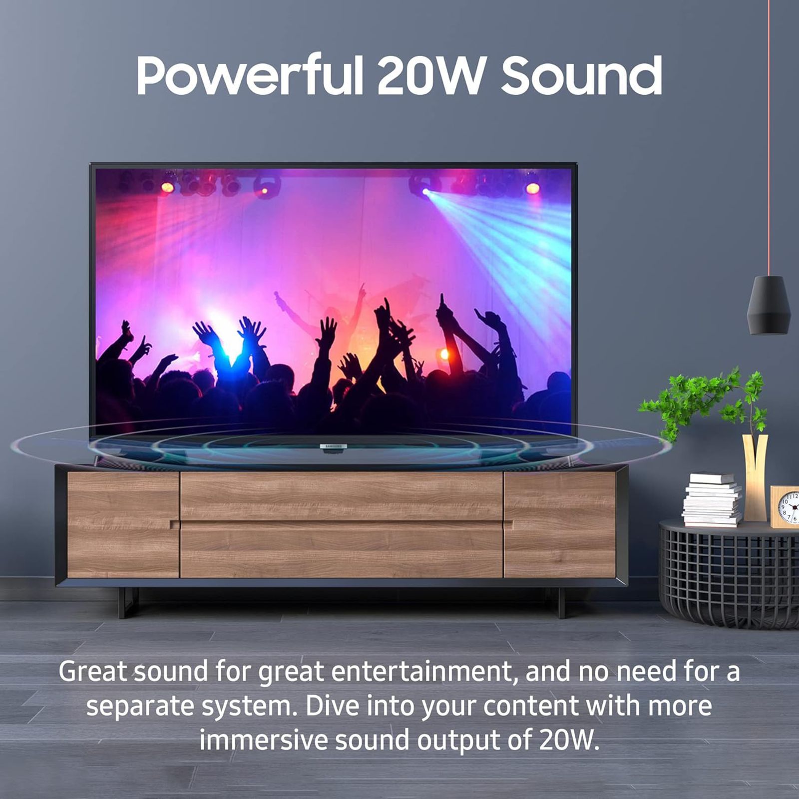 SAMSUNG Series 4 80 cm (32 inch) HD Ready LED Smart Tizen TV with Hyper Real Picture Engine (2020 Model)_2