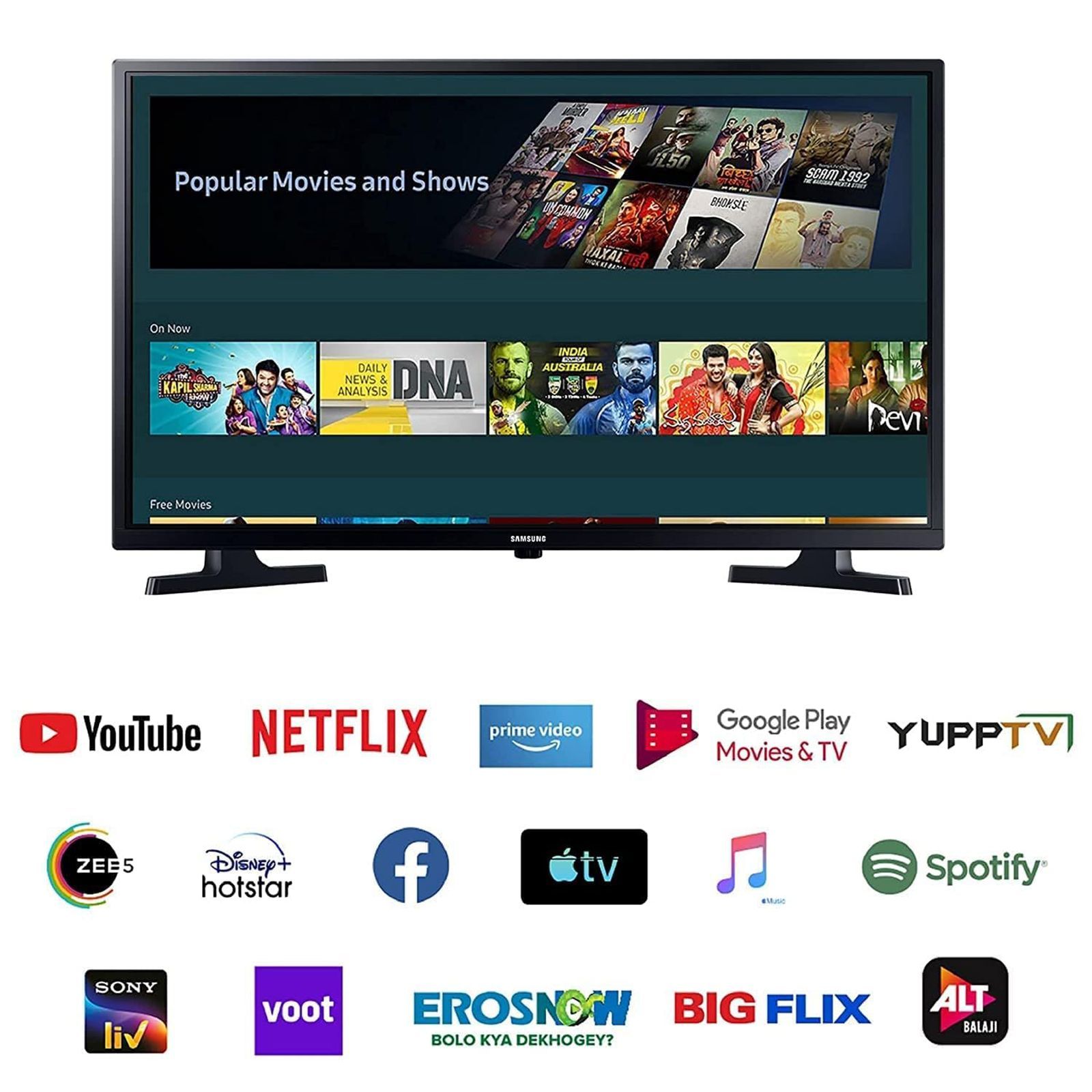 SAMSUNG Series 4 80 cm (32 inch) HD Ready LED Smart Tizen TV with Hyper Real Picture Engine (2020 Model)_6
