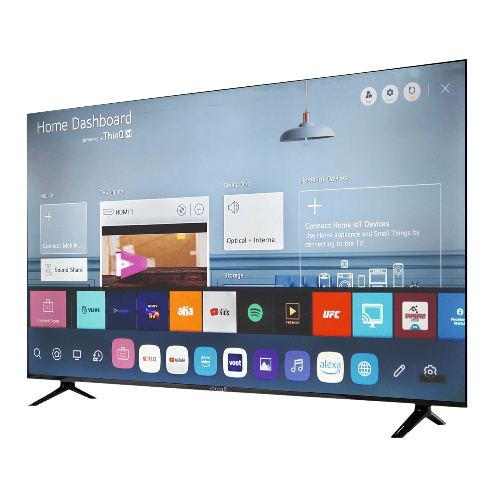Croma 127 cm (50 inch) 4K Ultra HD LED Smart WebOS TV with Dolby Audio_13