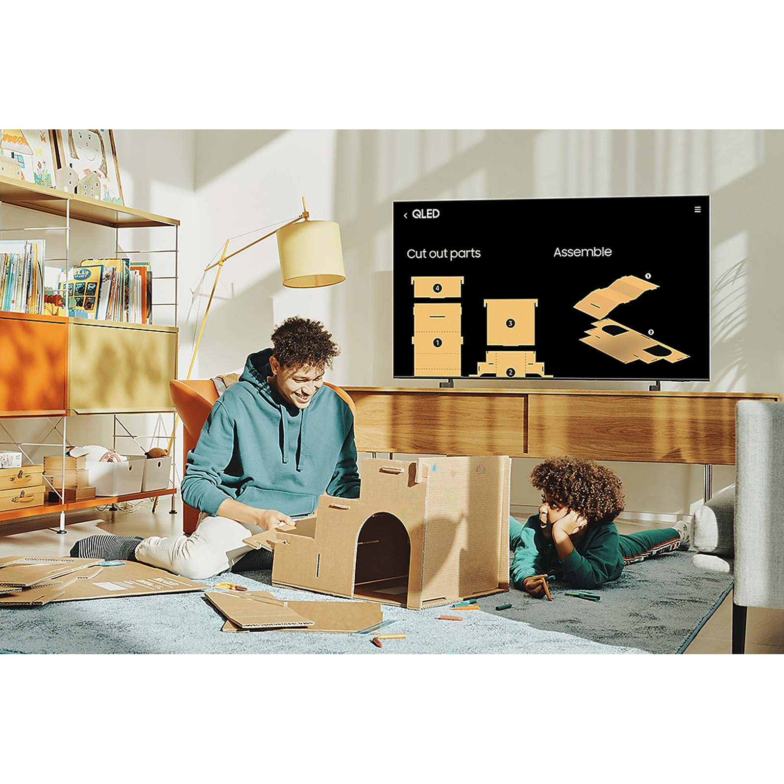 SAMSUNG Series 6 109 cm (43 inch) QLED 4K Ultra HD Tizen TV with Alexa Compatibility_16