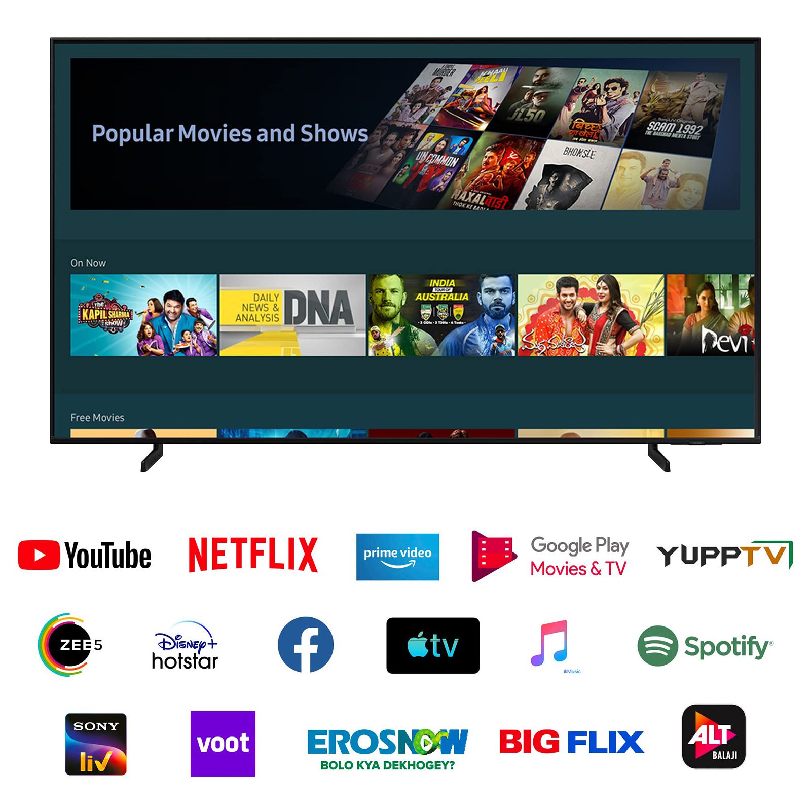 SAMSUNG Series 6 109 cm (43 inch) QLED 4K Ultra HD Tizen TV with Alexa Compatibility_19