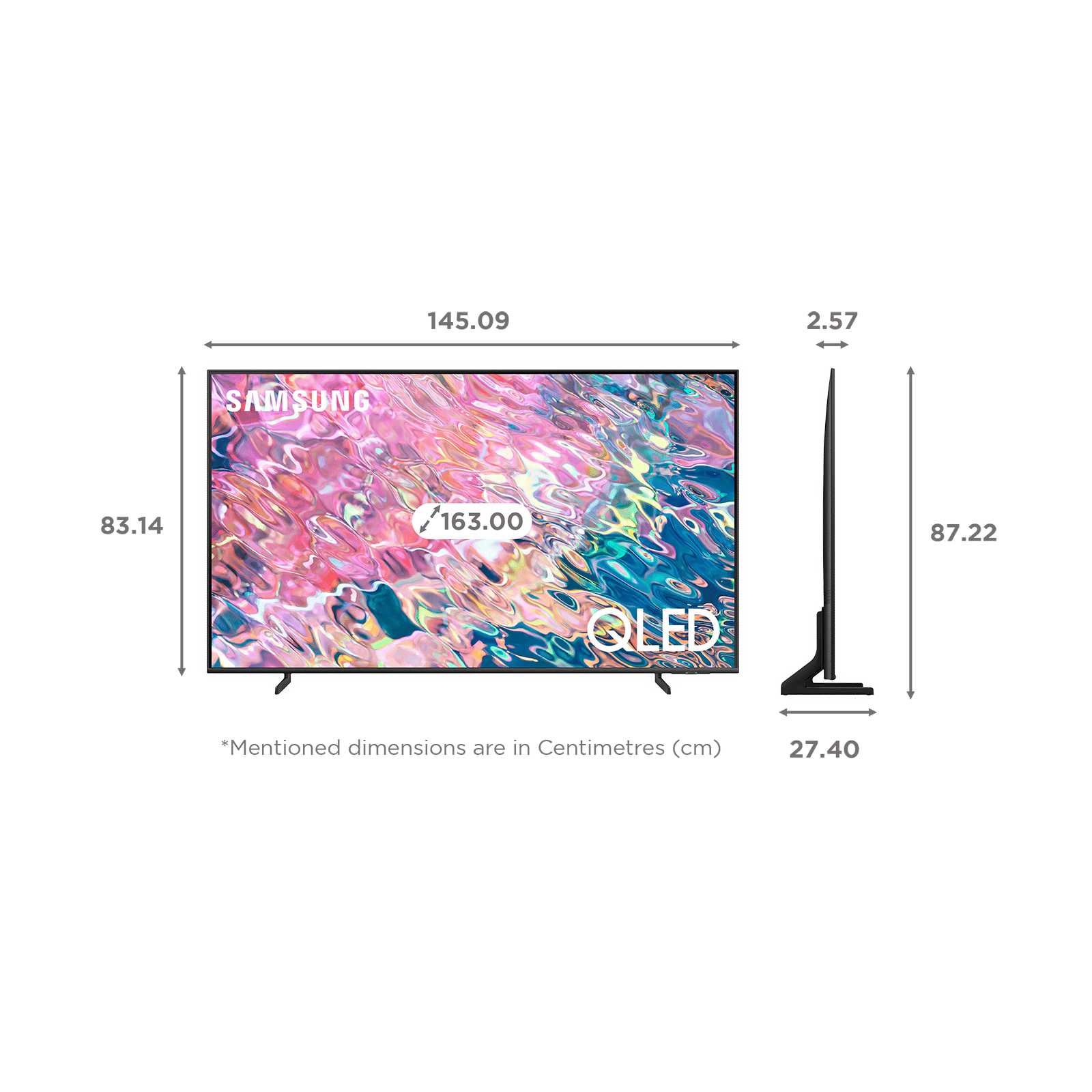SAMSUNG Series 6 165 cm (65 inch) QLED 4K Ultra HD Tizen TV with Alexa Compatibility_2