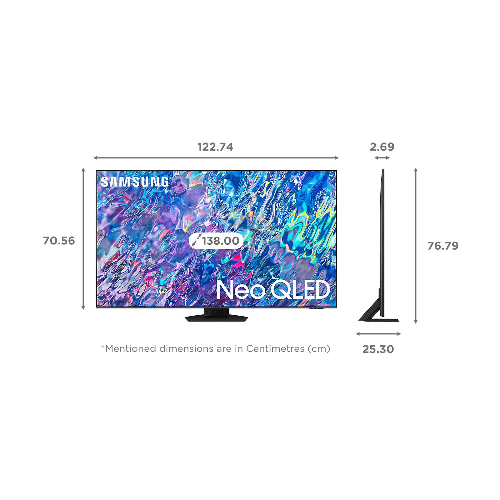 SAMSUNG Series 8 138 cm (55 inch) QLED 4K Ultra HD Tizen TV with Alexa Compatibility_2