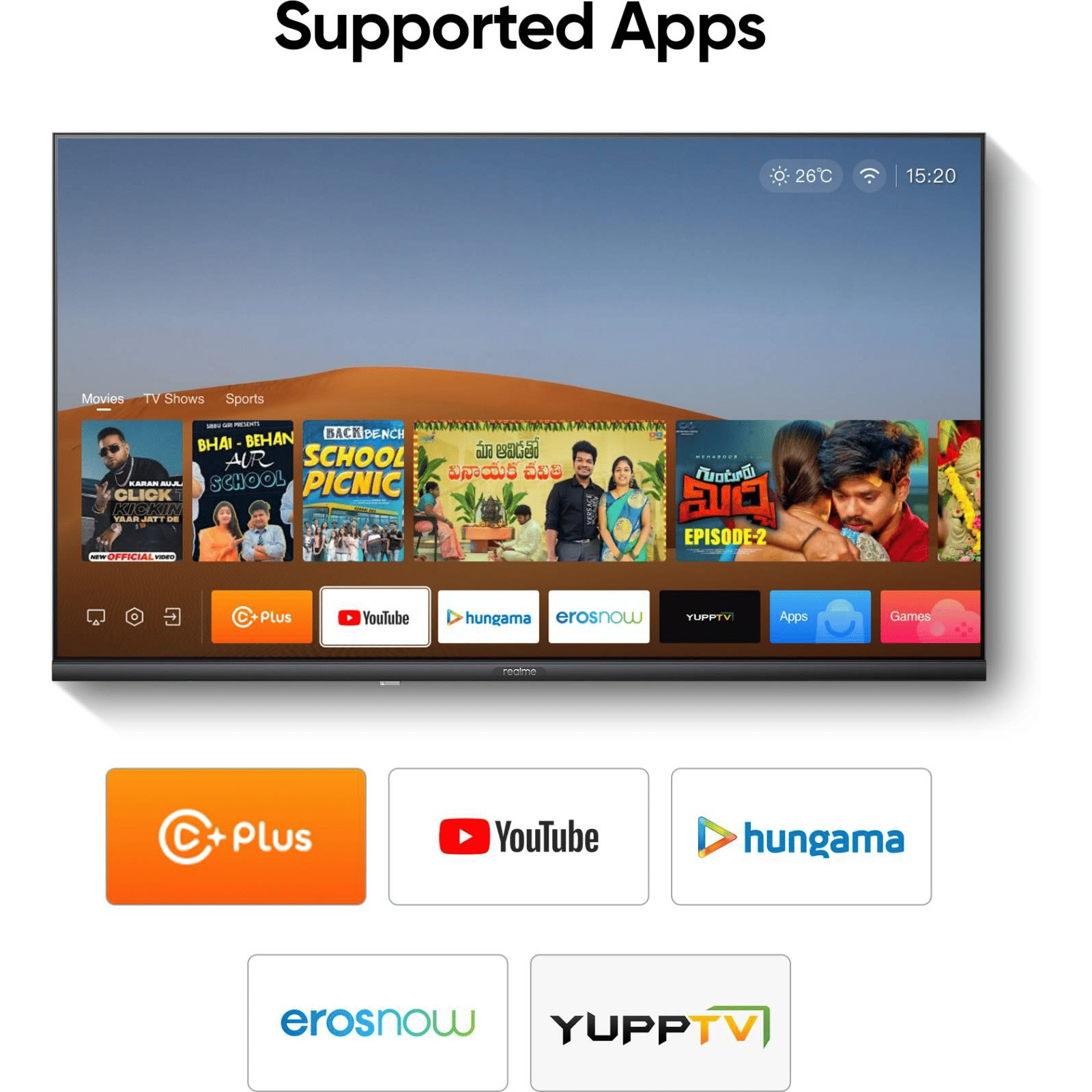 realme Neo 80 cm (32 inch) HD Ready LED Smart Linux TV with Chroma Boost Picture Engine (2021 model) realme Neo 80 cm (32 inch) HD Ready LED Smart Linux TV with Chroma Boost Picture Engine (2021 model)_9