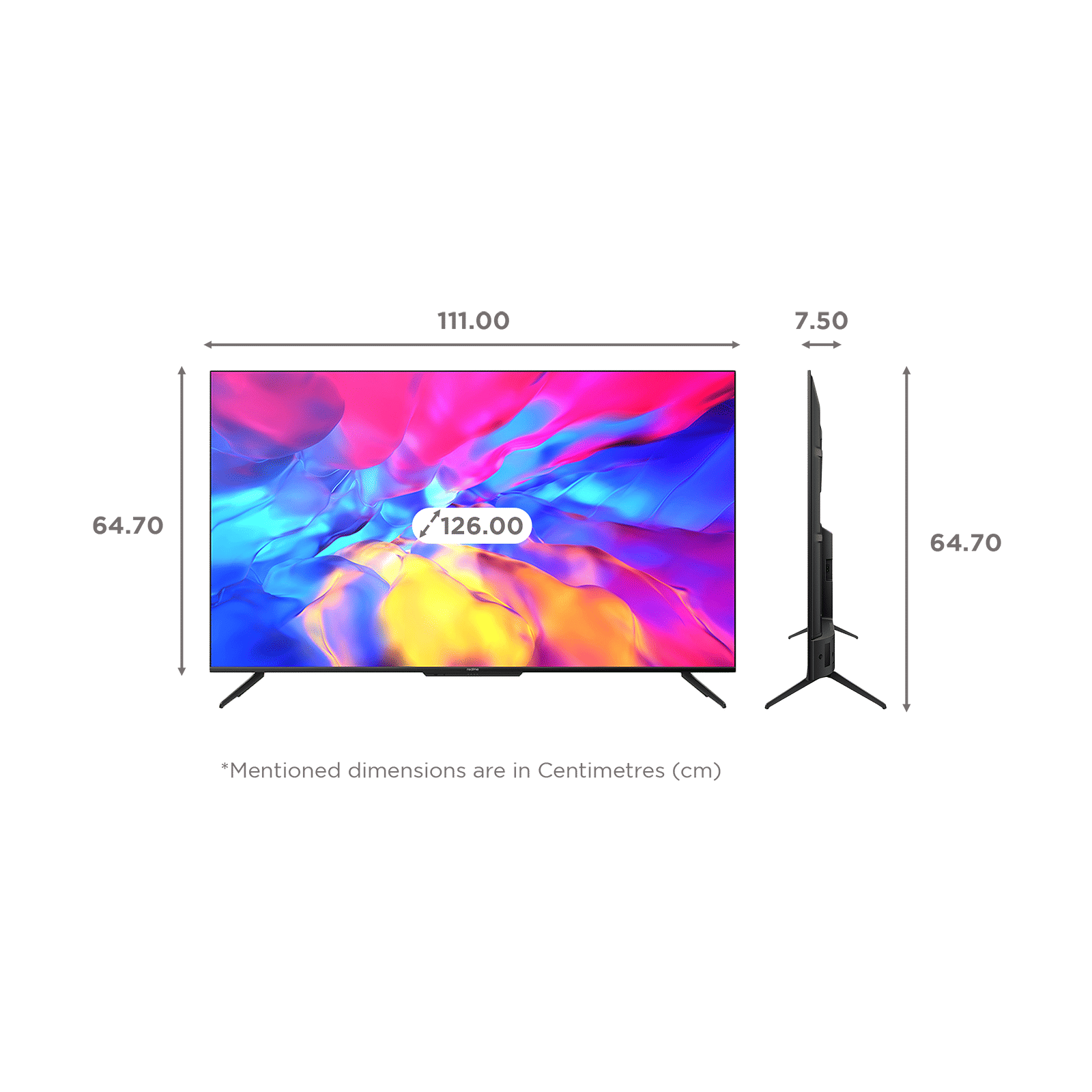 realme 126 cm (50 inch) 4K Ultra HD LED Android TV with Google Assistant (2021 model) realme 126 cm (50 inch) 4K Ultra HD LED Android TV with Google Assistant (2021 model)_2
