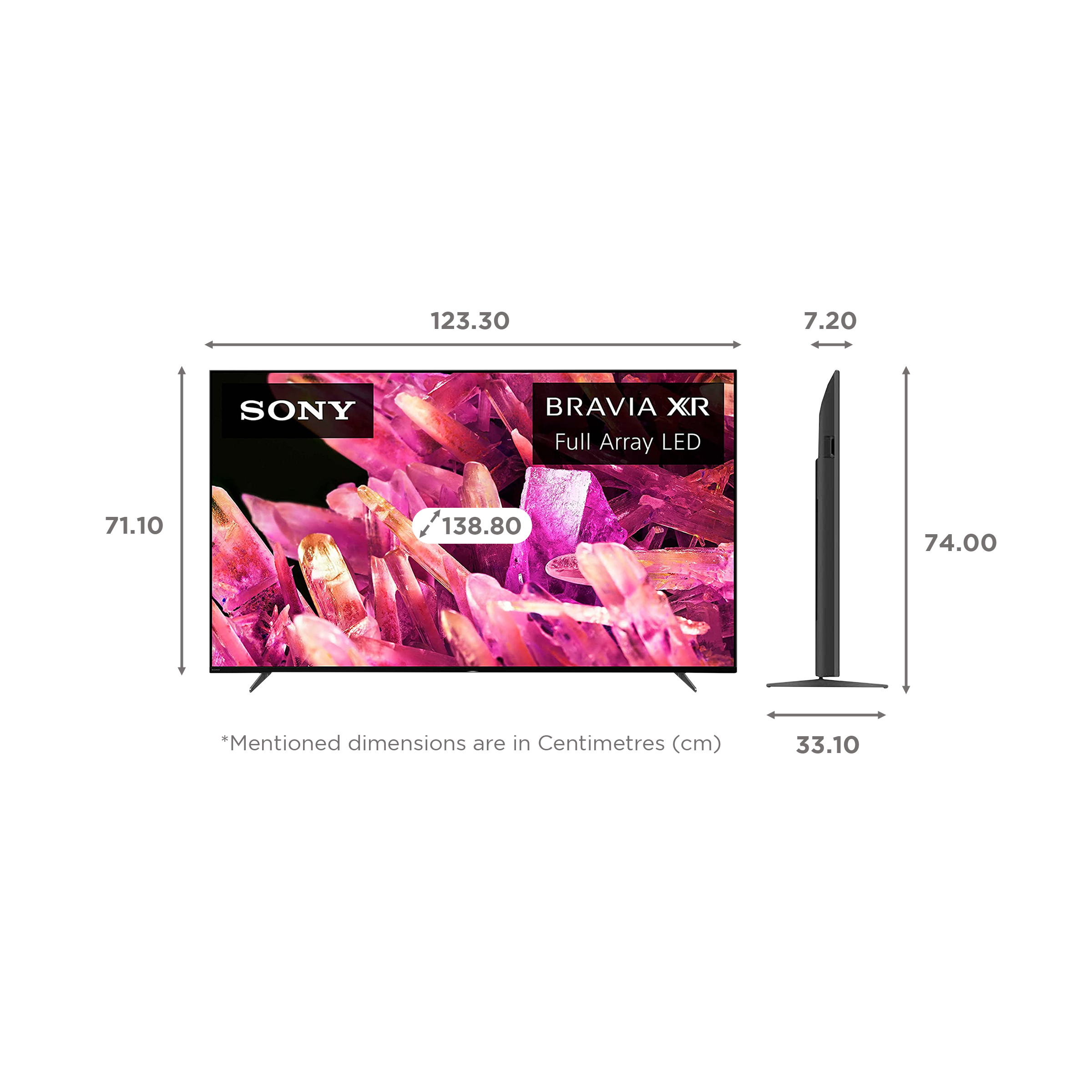 SONY X90K 140 cm (55 inch) 4K Ultra HD LED Google Android TV with Voice Assistance (2022 model) SONY X90K 140 cm (55 inch) 4K Ultra HD LED Google Android TV with Voice Assistance (2022 model)_2