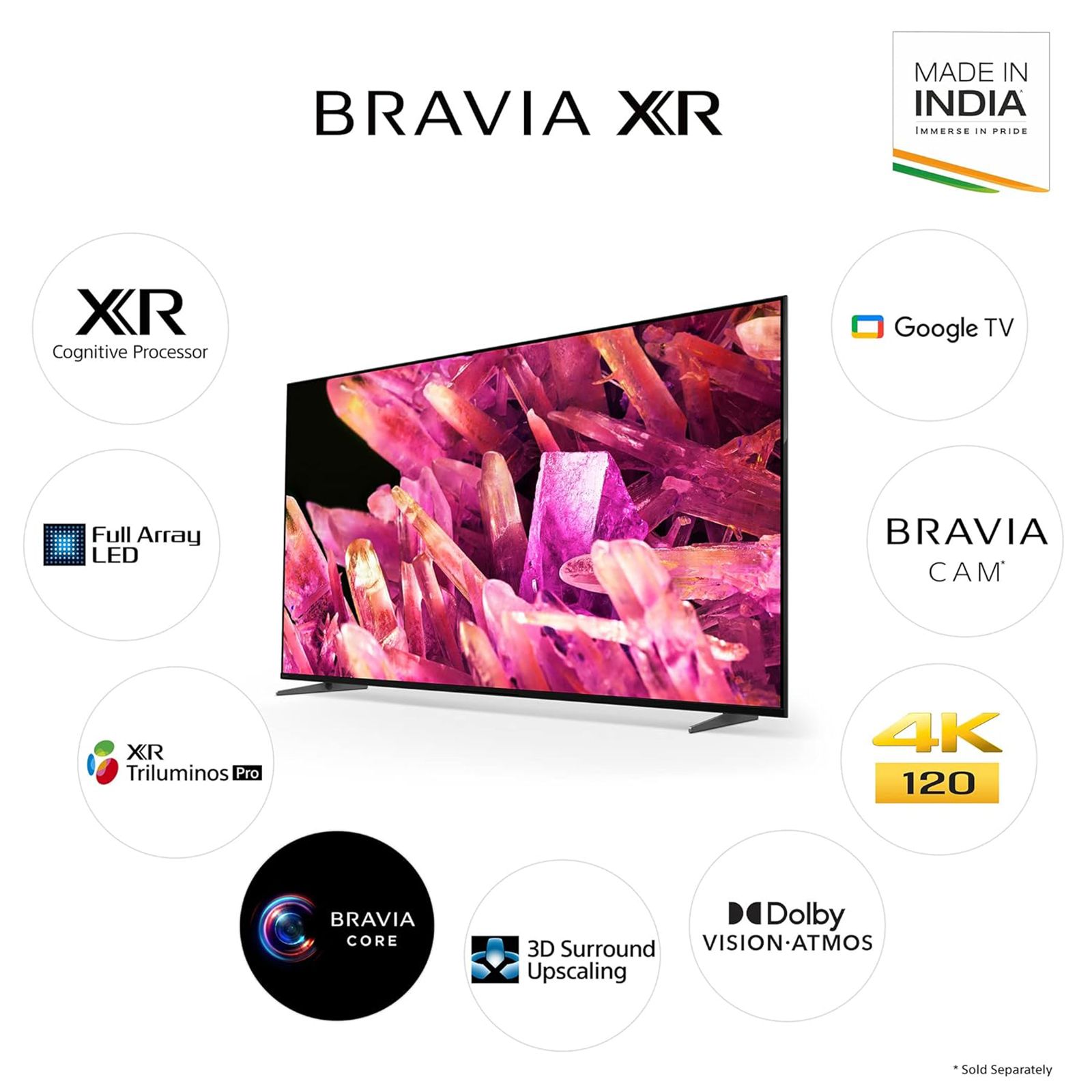 SONY X90K 140 cm (55 inch) 4K Ultra HD LED Google Android TV with Voice Assistance (2022 model) SONY X90K 140 cm (55 inch) 4K Ultra HD LED Google Android TV with Voice Assistance (2022 model)_21