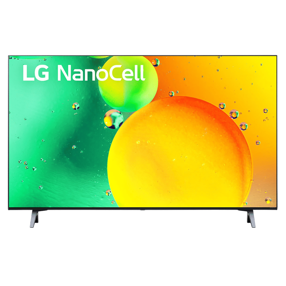 LG NANO75 109 cm (43 inch) 4K Ultra HD Nano Cell Smart WebOS TV with Voice Assistance (2022 model) LG NANO75 109 cm (43 inch) 4K Ultra HD Nano Cell Smart WebOS TV with Voice Assistance (2022 model)_1