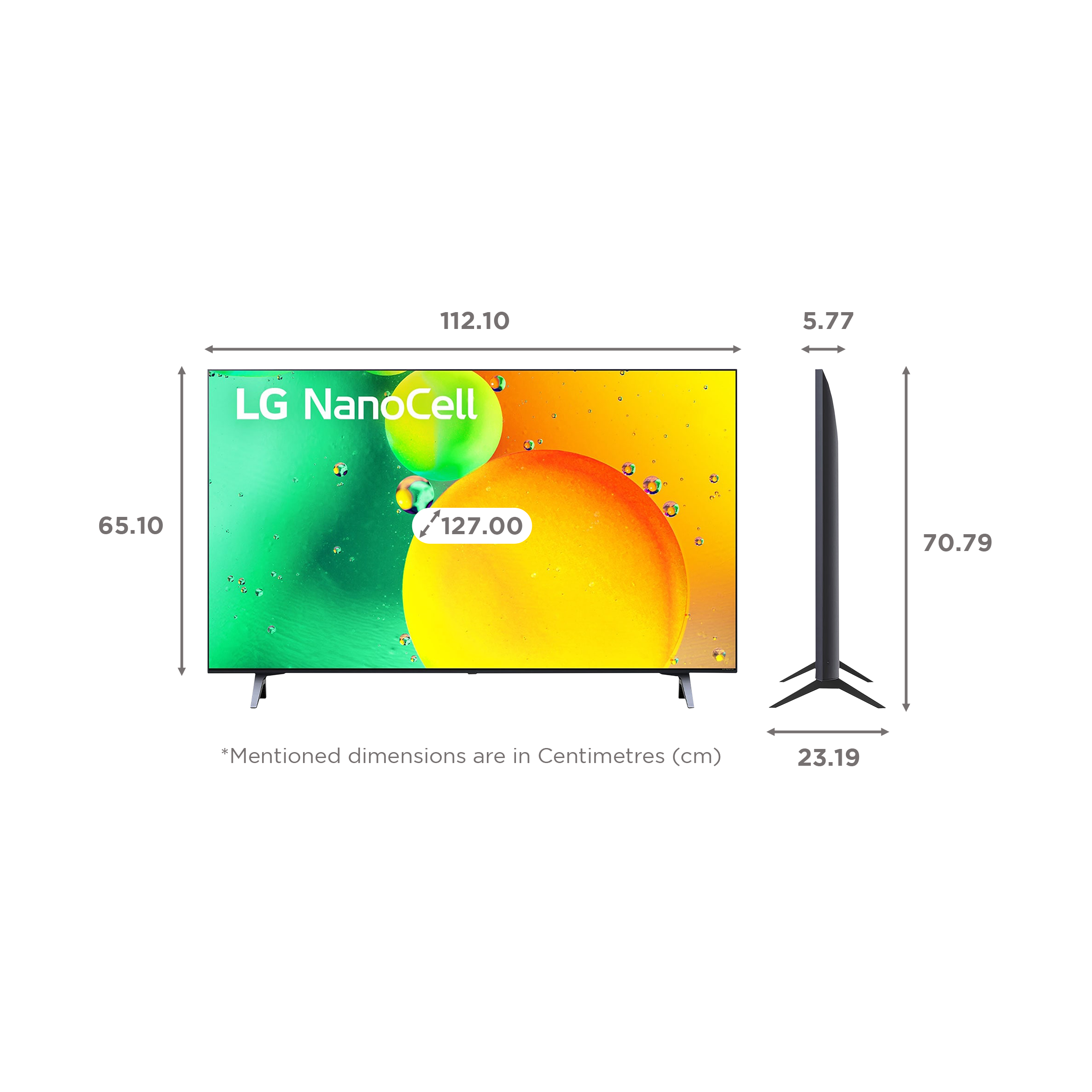 LG NANO75 127 cm (50 inch) 4K Ultra HD Nano Cell Smart WebOS TV with Voice Assistance (2022 model) LG NANO75 127 cm (50 inch) 4K Ultra HD Nano Cell Smart WebOS TV with Voice Assistance (2022 model)_2