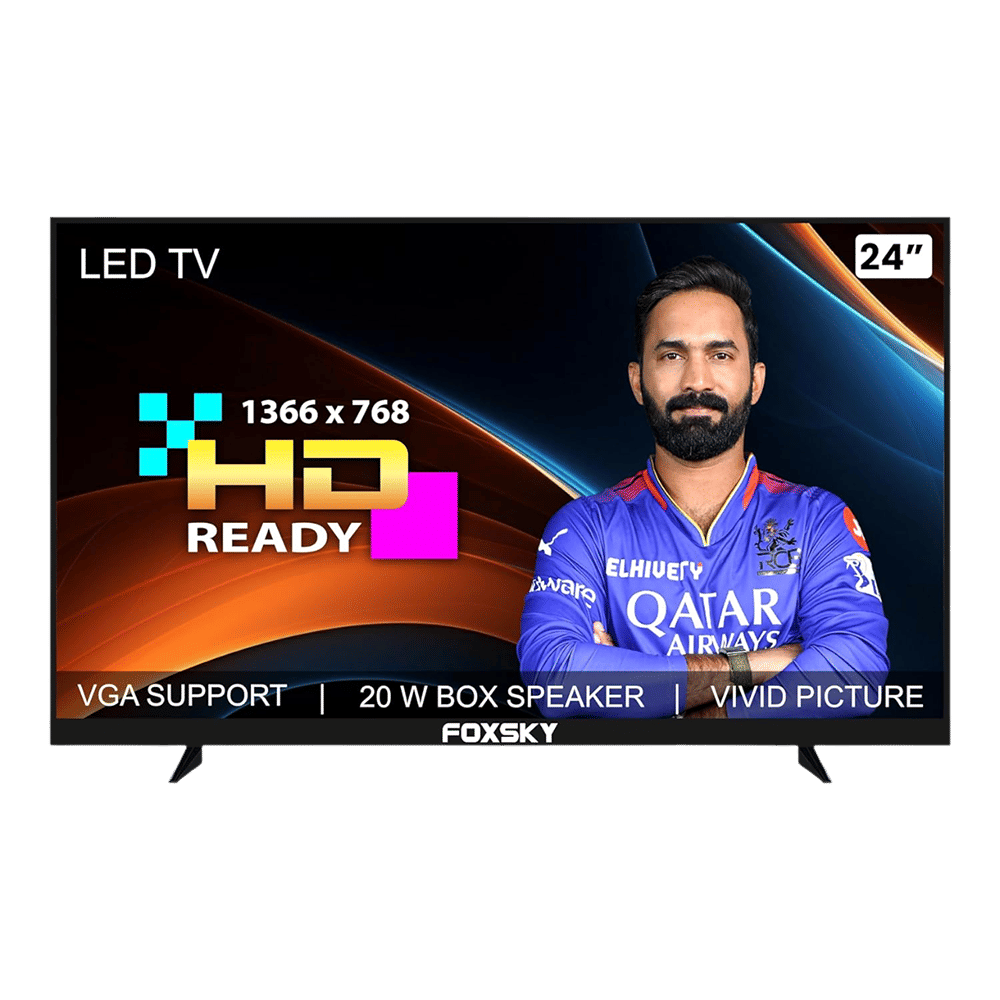 FOXSKY 60 cm (24 inch) HD Ready LED TV with A+ Grade Panel (2021 model)_1
