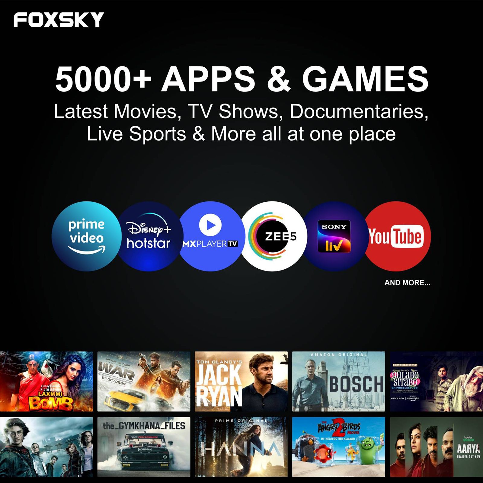 FOXSKY 80 cm (32 inch) HD Ready LED Smart Android TV with A+ Grade Panel (2021 model)_8