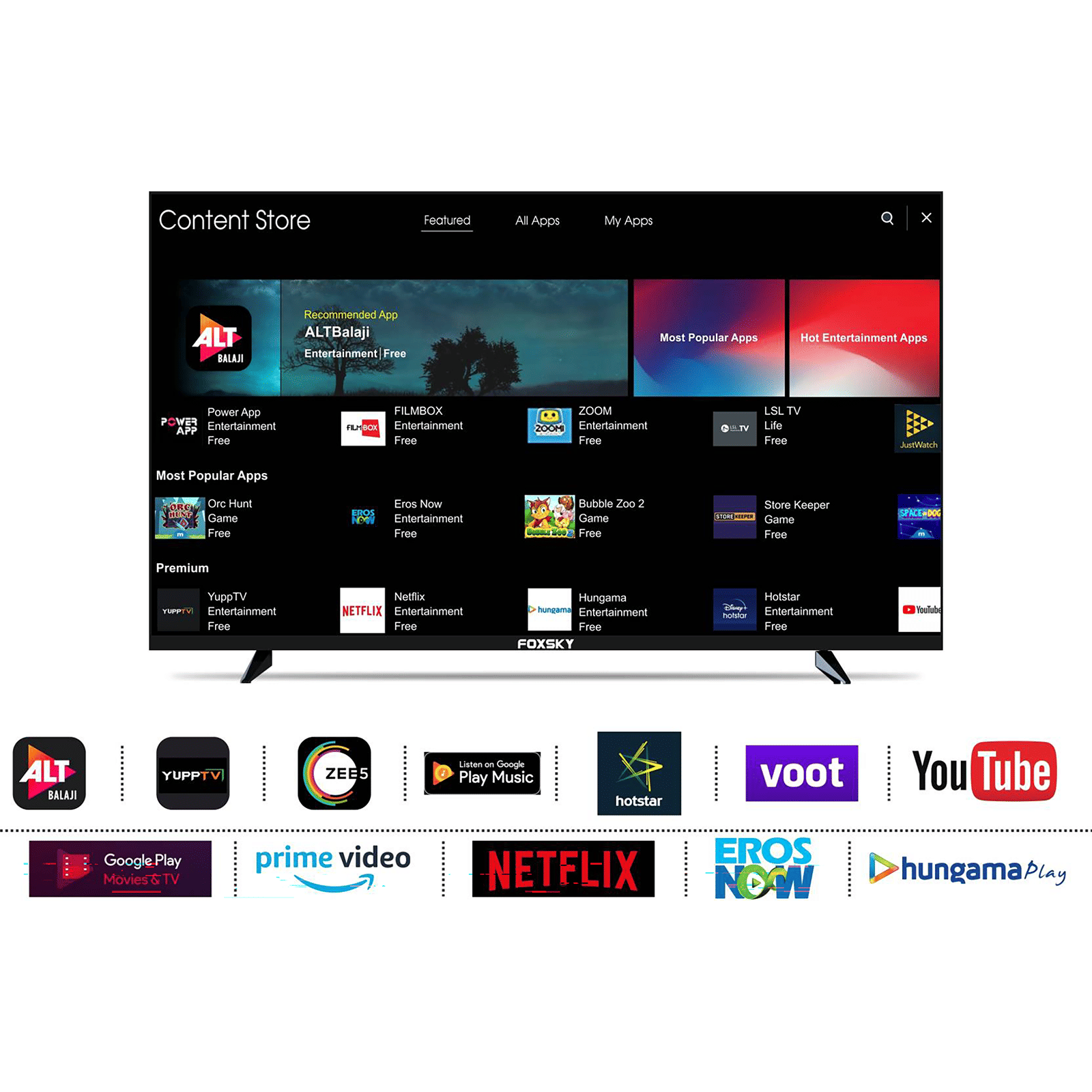 Foxsky 50FS-VS 127 cm (50 inch) 4K Ultra HD LED Android TV with Google Assistant (2021 model) Foxsky 50FS-VS 127 cm (50 inch) 4K Ultra HD LED Android TV with Google Assistant (2021 model)_20