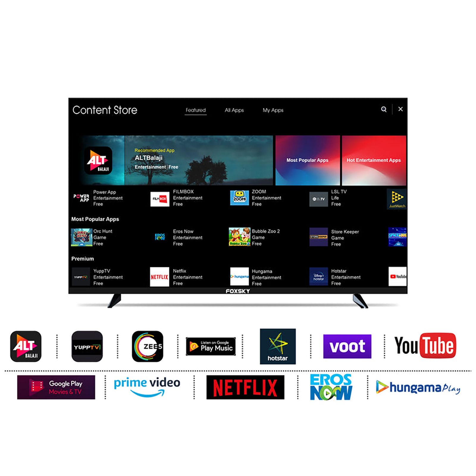 Foxsky 165 cm (65 inch) 4K Ultra HD LED Smart Android TV with Google Assistant (2021 model)_10