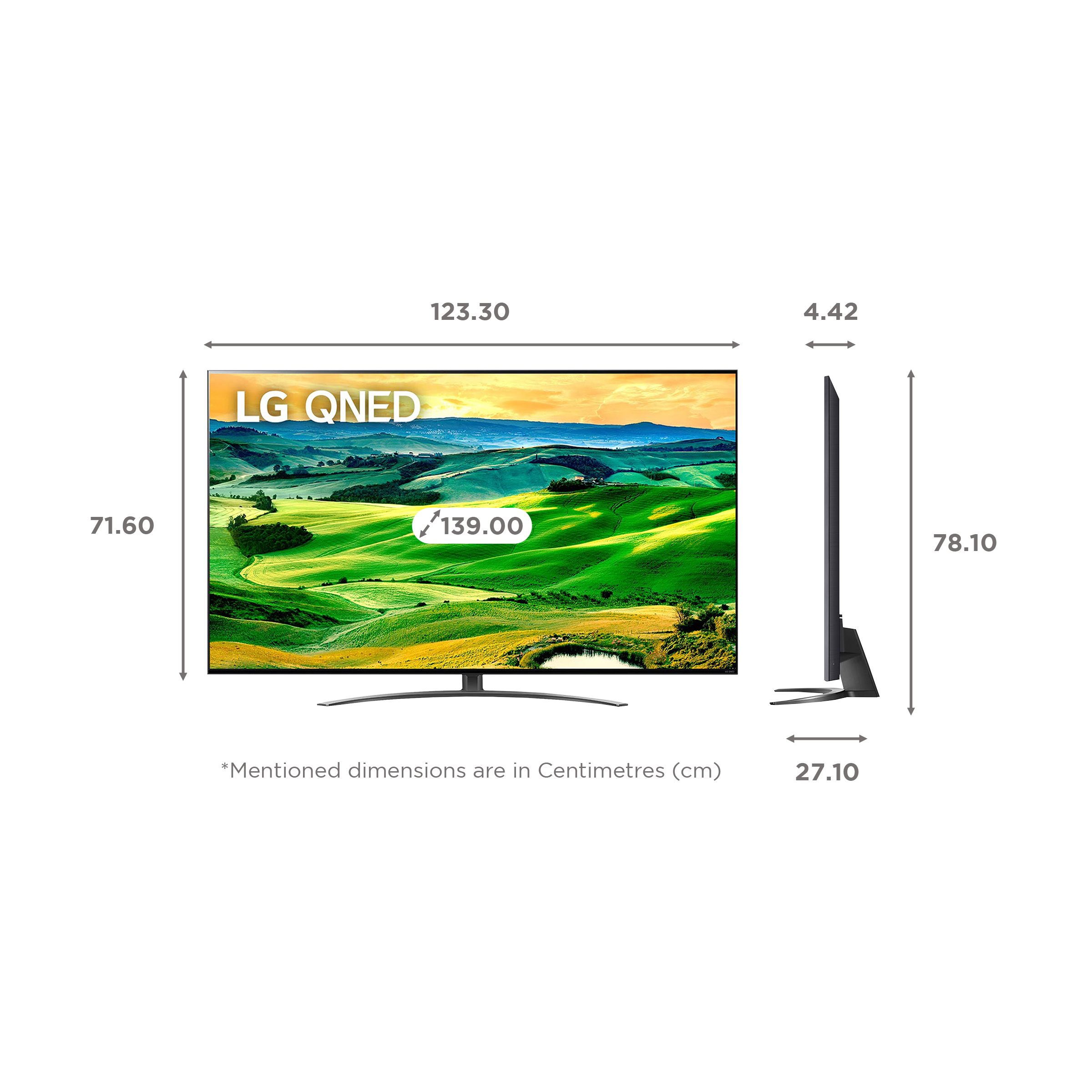 LG QNED81 140 cm (55 inch) 4K Ultra HD QNED Smart WebOS TV with LG Voice Assistance (2022 model) LG QNED81 140 cm (55 inch) 4K Ultra HD QNED Smart WebOS TV with LG Voice Assistance (2022 model)_2