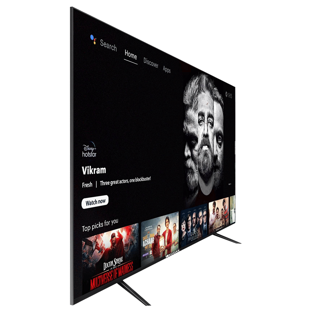 KODAK 7XPRO Series 140 cm (55 inch) 4K Ultra HD LED Android TV with Google Assistant (2021 model) KODAK 7XPRO Series 140 cm (55 inch) 4K Ultra HD LED Android TV with Google Assistant (2021 model)_10