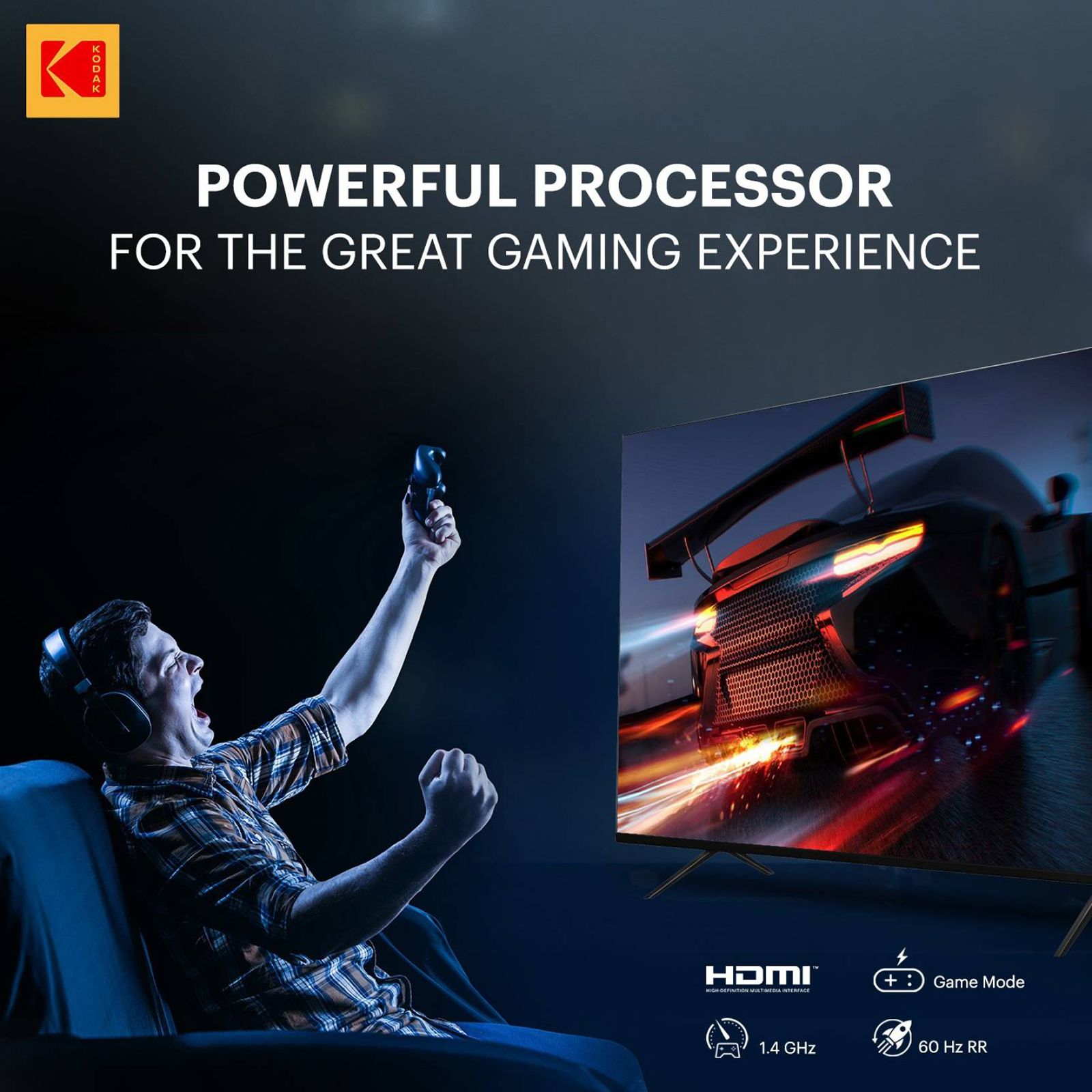 KODAK 7XPRO Series 140 cm (55 inch) 4K Ultra HD LED Android TV with Google Assistant (2021 model) KODAK 7XPRO Series 140 cm (55 inch) 4K Ultra HD LED Android TV with Google Assistant (2021 model)_12