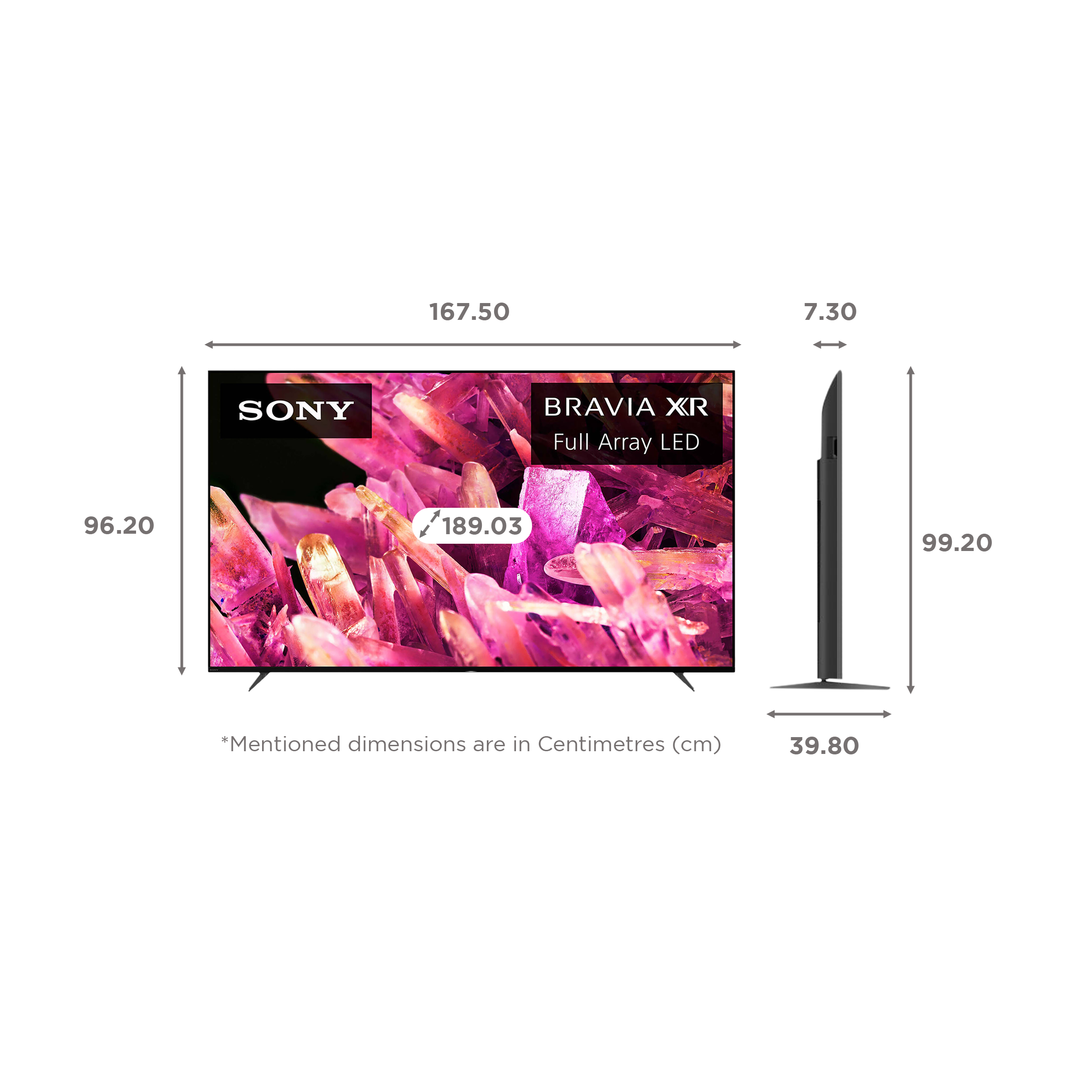 Sony X90K 190 cm (75 inch) 4K Ultra HD LCD Smart Android TV with Voice Assistance (2022 model) Sony X90K 190 cm (75 inch) 4K Ultra HD LCD Smart Android TV with Voice Assistance (2022 model)_2