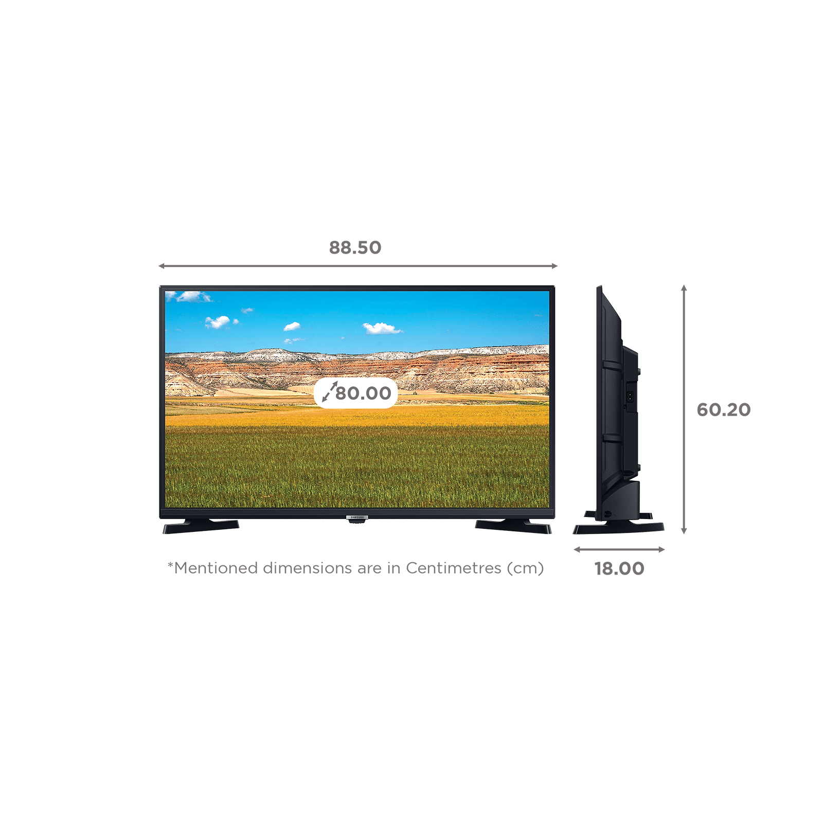 SAMSUNG Series 4 80 cm (32 inch) HD Ready LED Smart Tizen TV with Dolby Digital Plus Audio (2022 model) SAMSUNG Series 4 80 cm (32 inch) HD Ready LED Smart Tizen TV with Dolby Digital Plus Audio (2022 model)_2