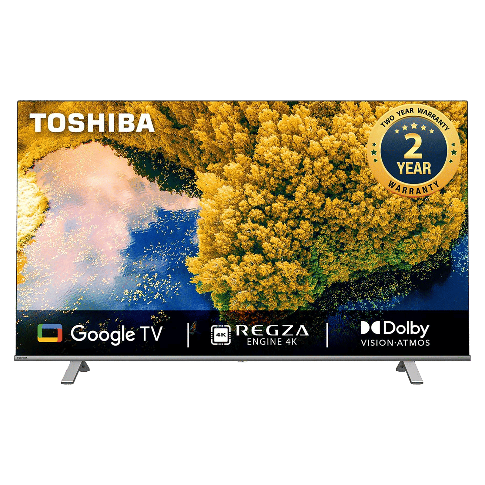 TOSHIBA 55C350LP 140 cm (55 inch) 4K Ultra HD LED Google TV with Dolby Vision & Dolby Atmos (2022 model)_1