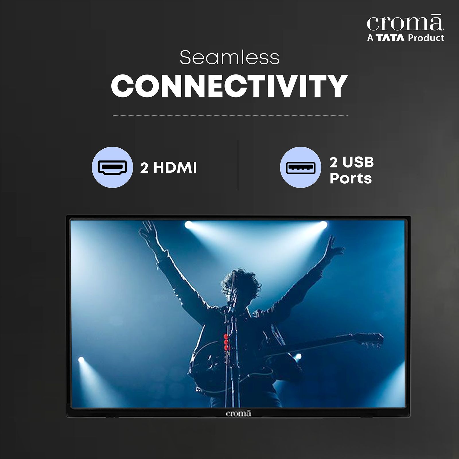 Croma 60 cm (24 inch) HD Ready LED TV with 16W Speaker_20