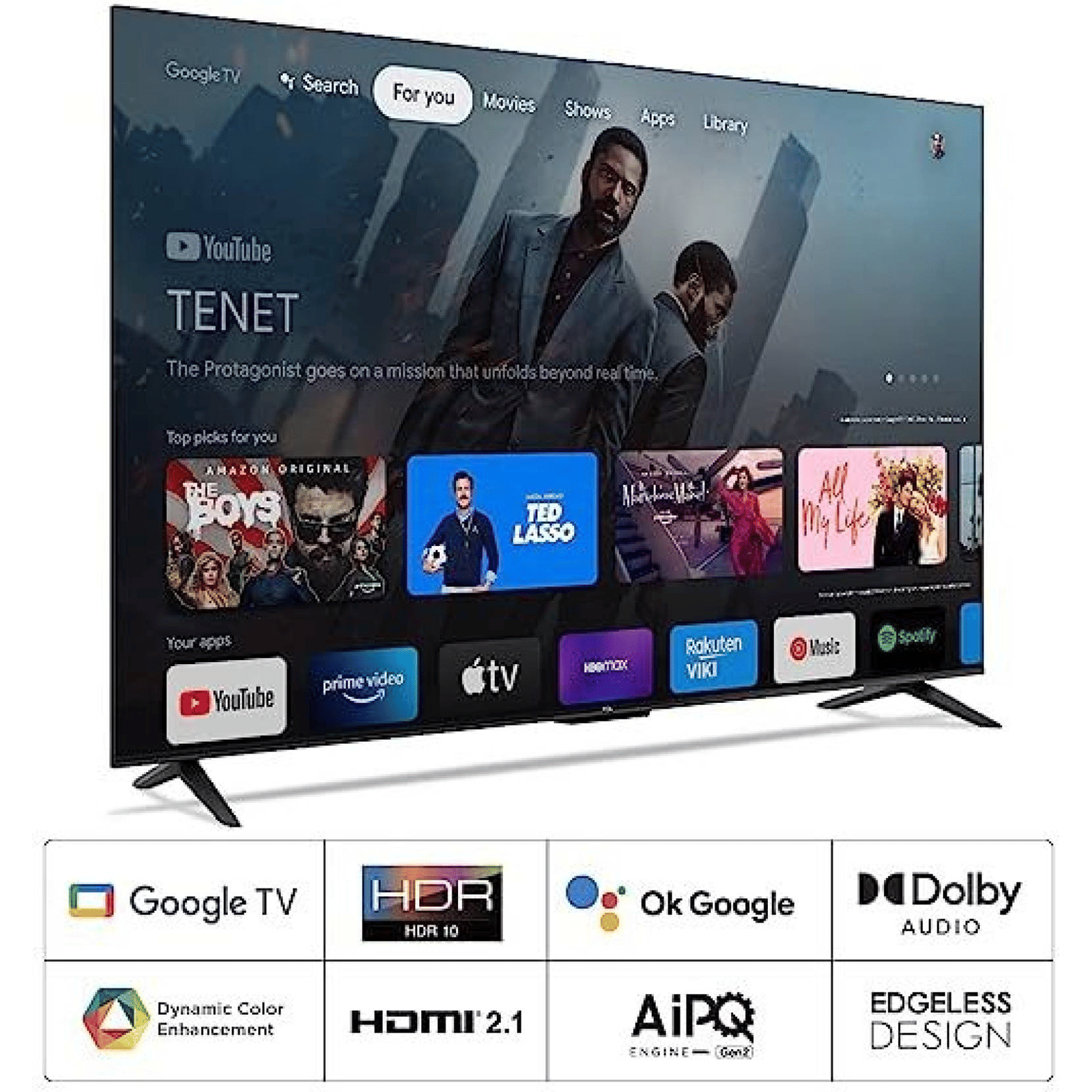 TCL 55P635 140 cm (55 inch) 4K Ultra HD LED Android TV with Dolby Audio (2022 model)_14