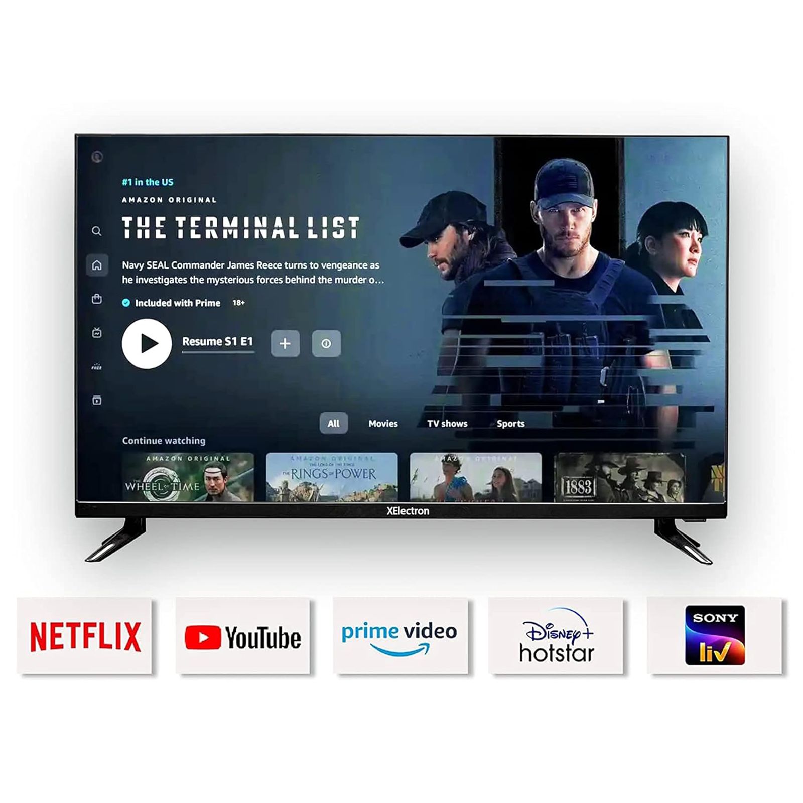 XElectron Series X 109 cm (43 inch) 4K Ultra HD LED Android TV with Dolby Vision & Dolby Atmos(2022 model)_8