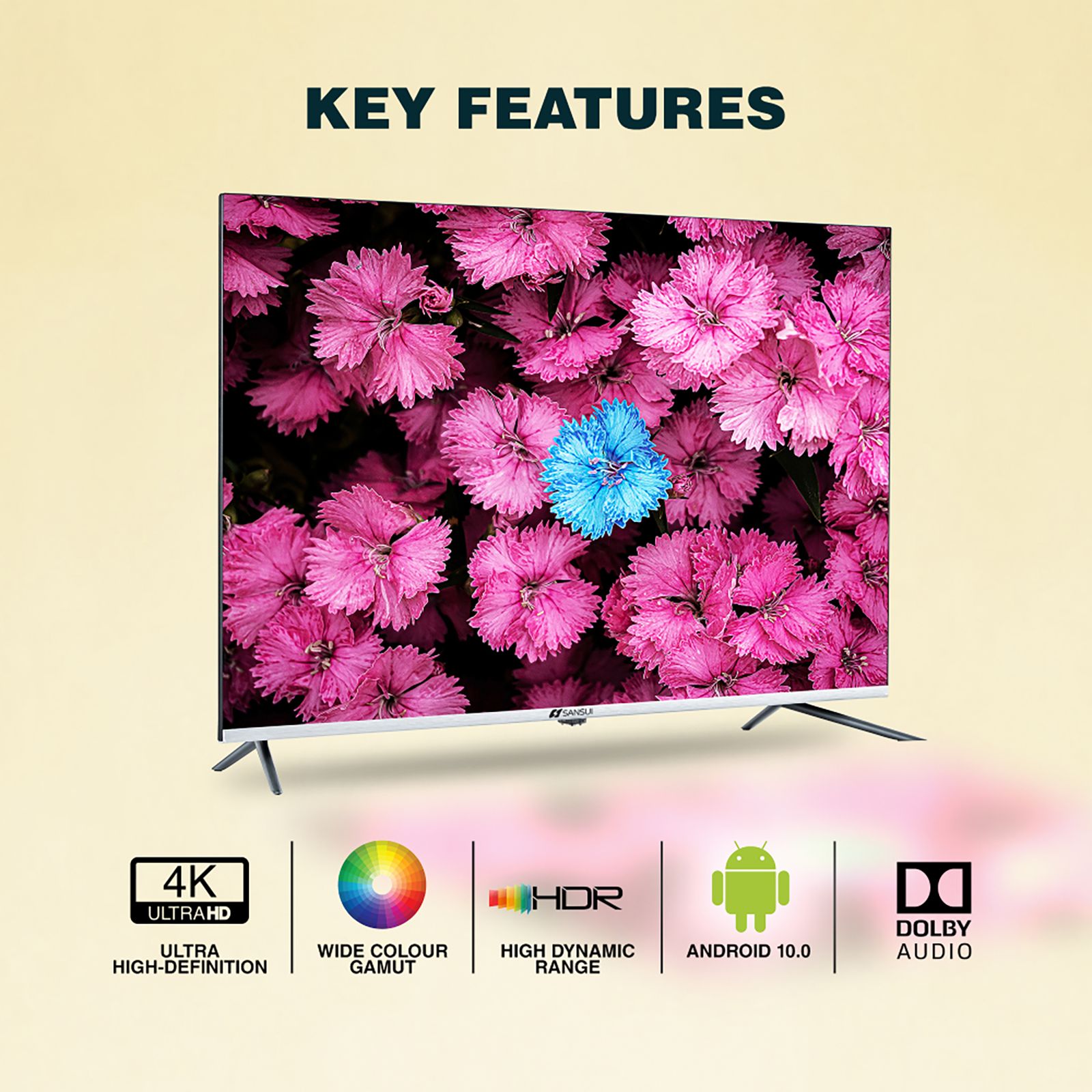 SANSUI JSW50ASUHD 127 cm (50 inch) 4K Ultra HD LED Android TV with Dolby Atmos (2021 model) SANSUI JSW50ASUHD 127 cm (50 inch) 4K Ultra HD LED Android TV with Dolby Atmos (2021 model)_18