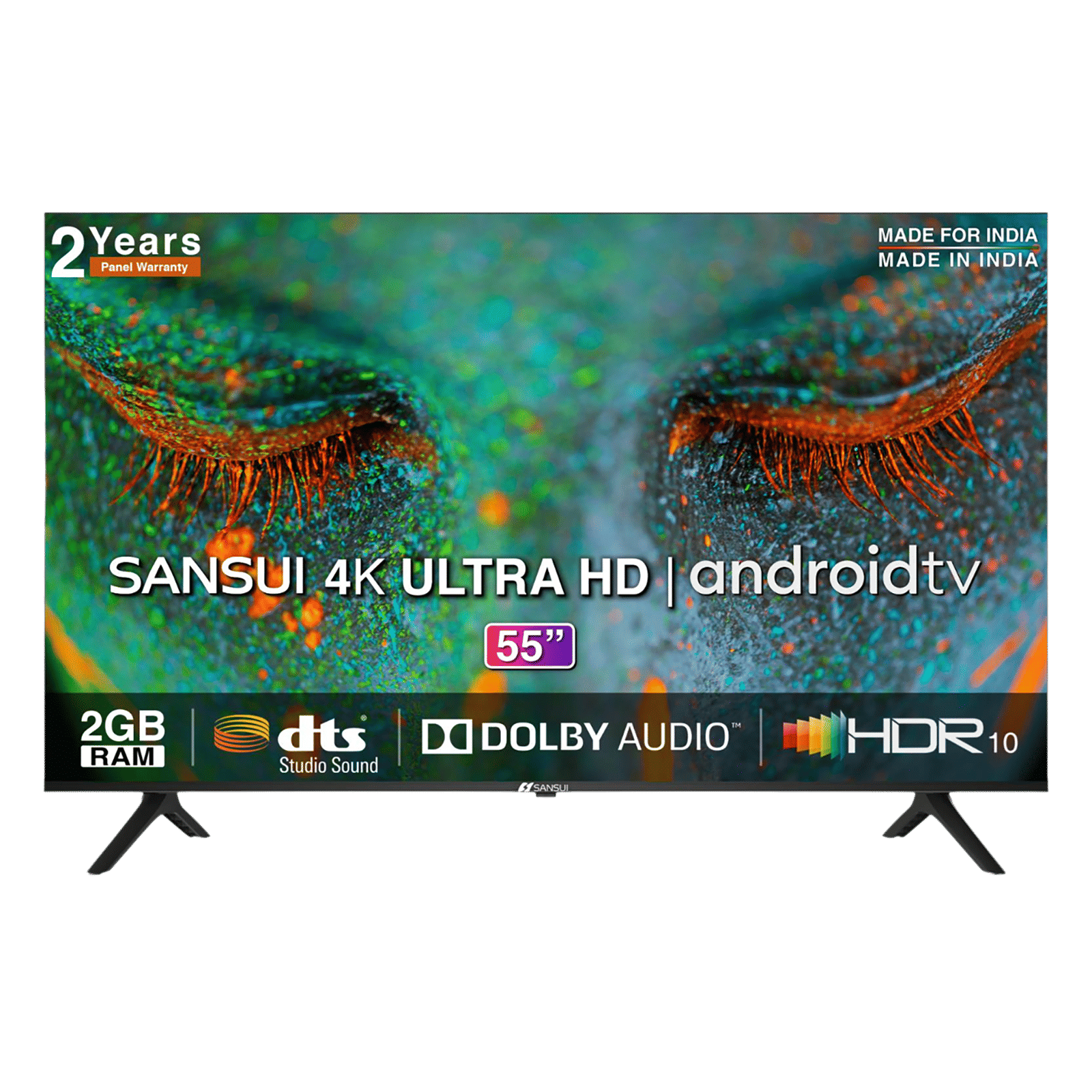 SANSUI 140 cm (55 inch) 4K Ultra HD LED Android TV with Dolby Atmos (2021 model)_1