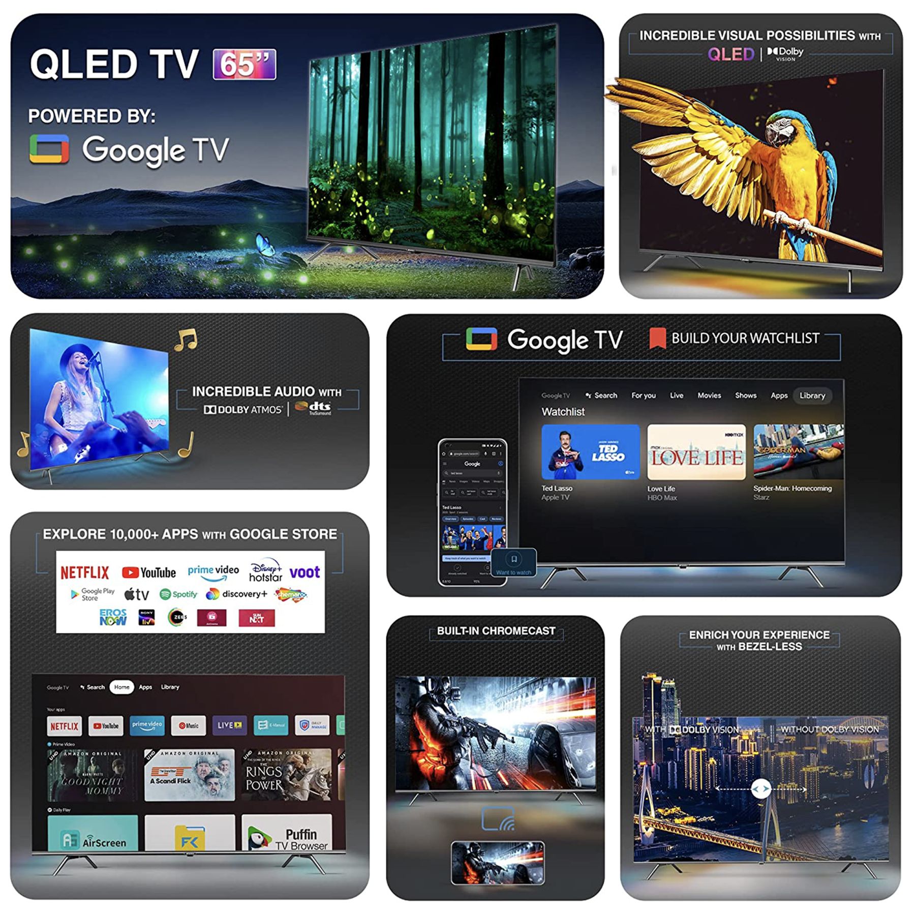 SANSUI 165 cm (65 inch) QLED 4K Ultra HD Google TV with Dolby Vision & Dolby Atmos (2022 model) SANSUI 165 cm (65 inch) QLED 4K Ultra HD Google TV with Dolby Vision & Dolby Atmos (2022 model)_9