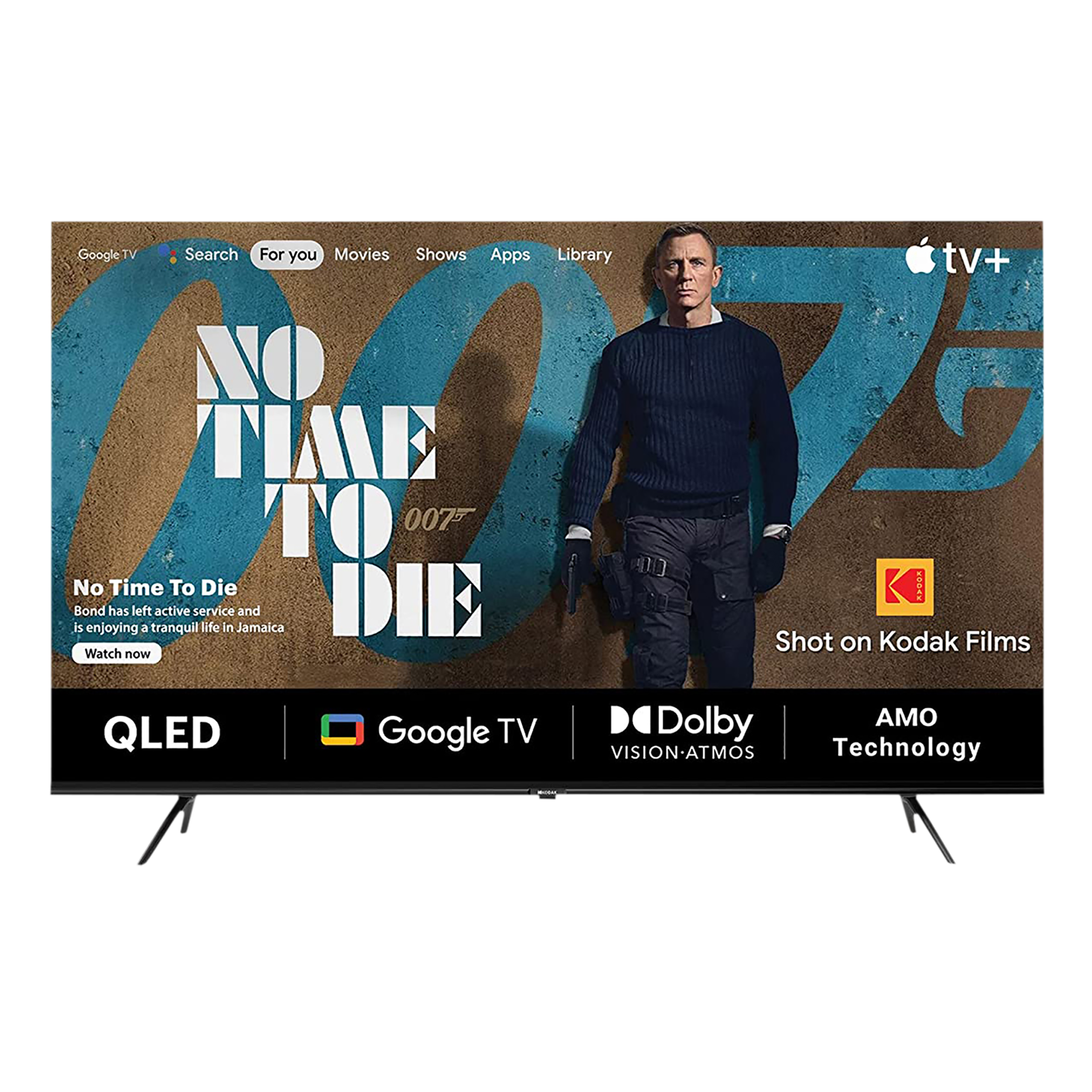 KODAK Matrix 140 cm (55 inch) QLED 4K Ultra HD Google TV with DTS TruSurround Technology (2022 model) KODAK Matrix 140 cm (55 inch) QLED 4K Ultra HD Google TV with DTS TruSurround Technology (2022 model)_1
