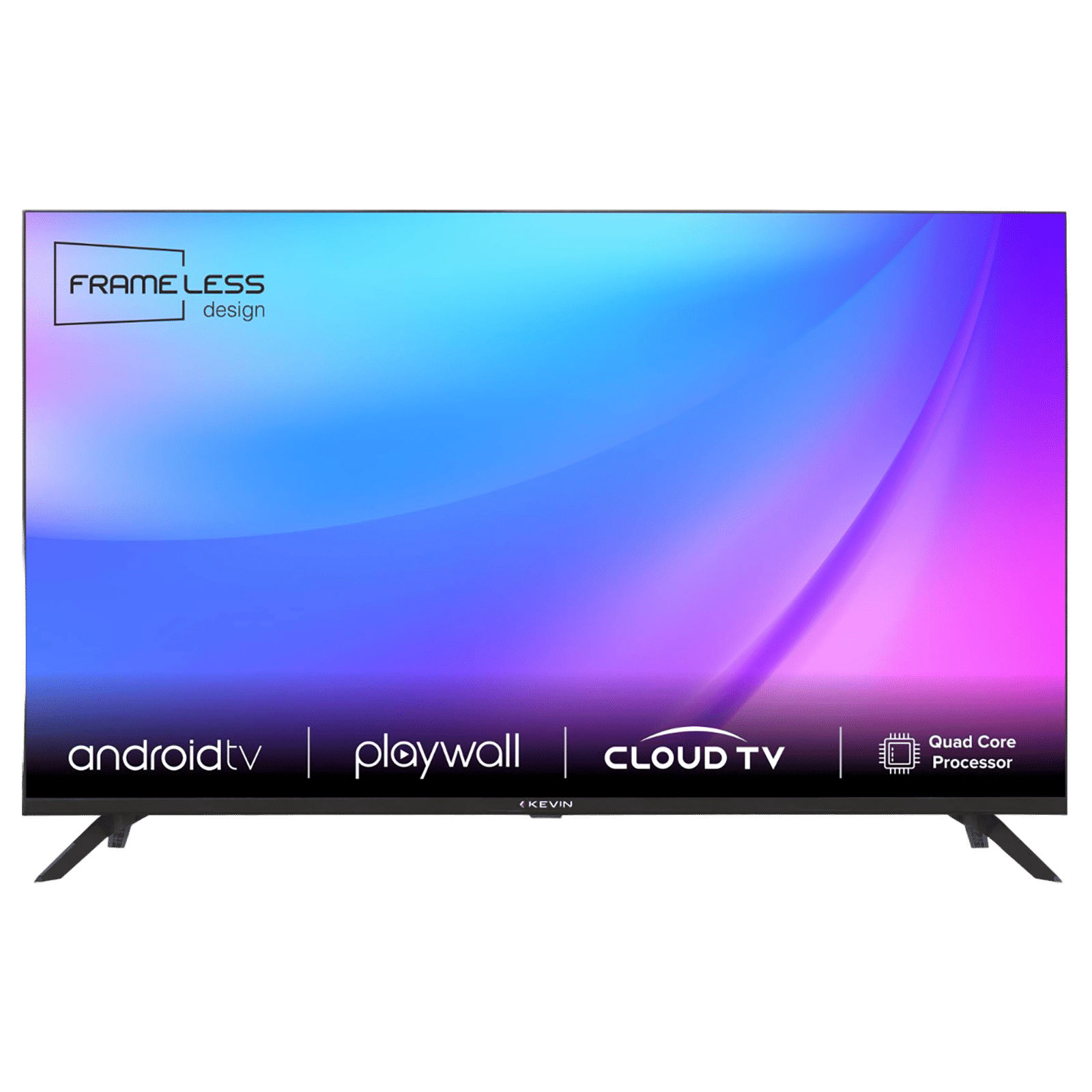 Kevin Frameless Series 109 cm (43 inch) Full HD LED Smart Android TV with HRDD Picture Quality (2022 model) Kevin Frameless Series 109 cm (43 inch) Full HD LED Smart Android TV with HRDD Picture Quality (2022 model)_1