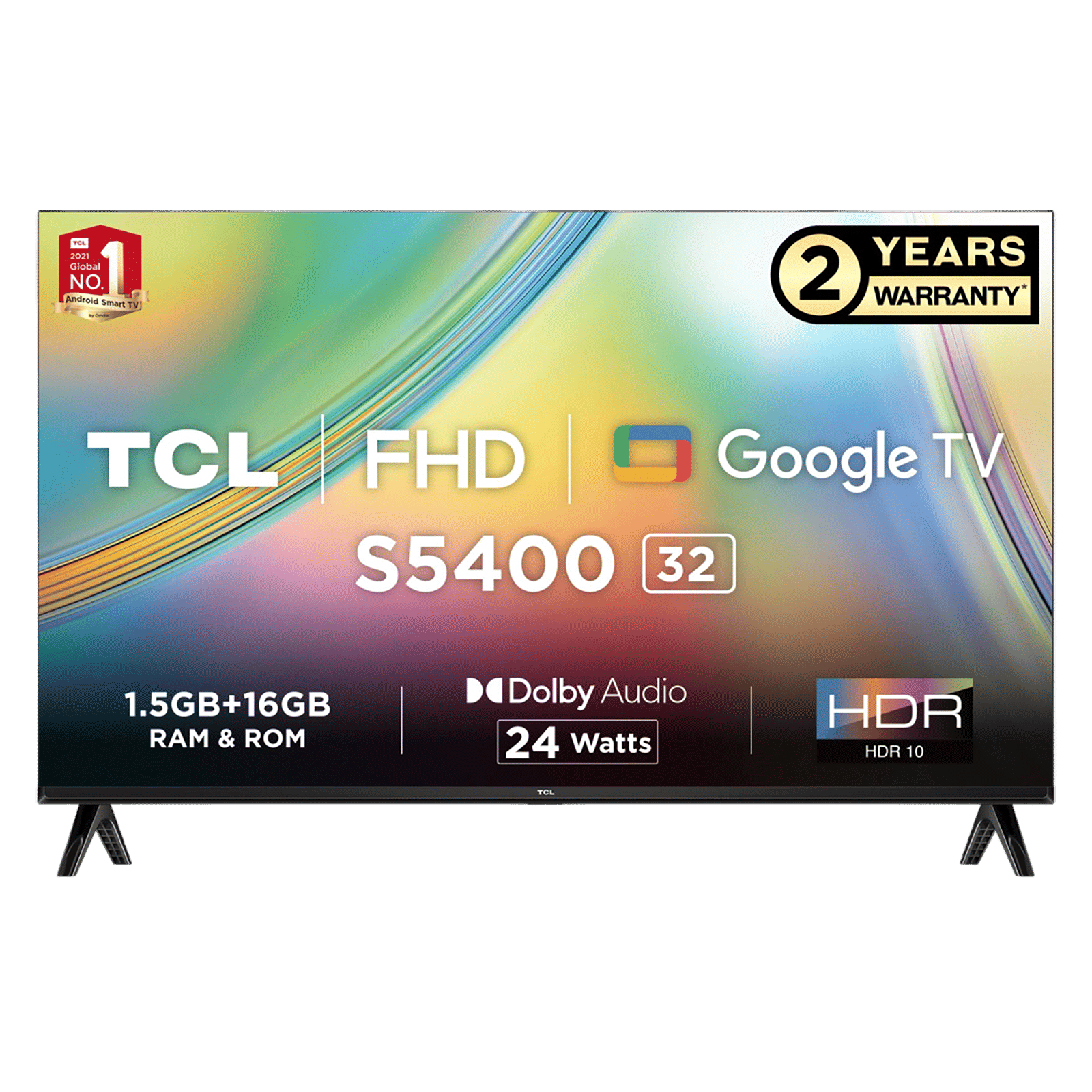 TCL S5400 80 cm (32 inch) Full HD LED Smart Android TV with Google Assistant (2022 model) TCL S5400 80 cm (32 inch) Full HD LED Smart Android TV with Google Assistant (2022 model)_1