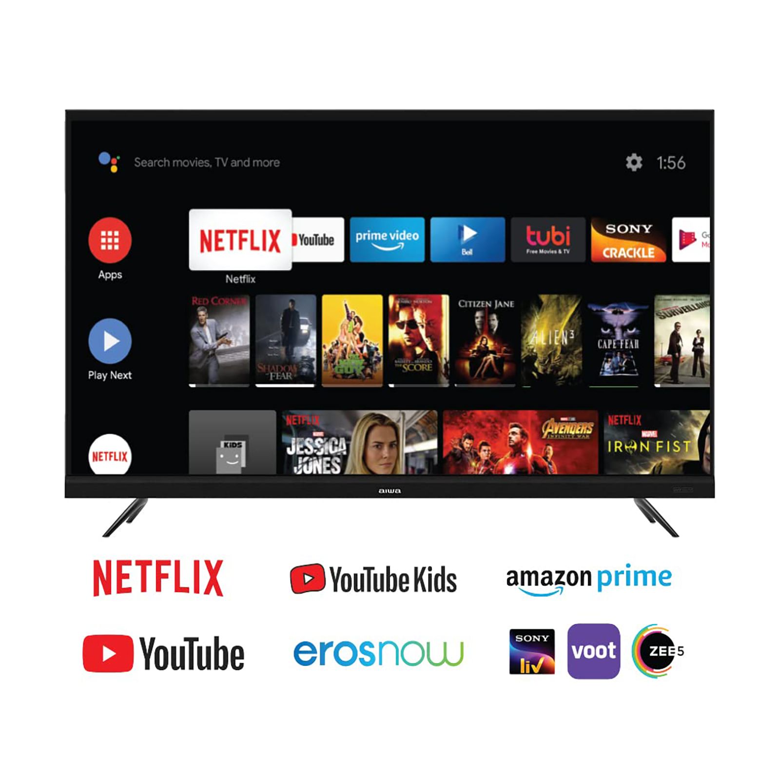 aiwa Magnifiq 140 cm (55 inch) Ultra HD 4K LED Smart Android TV with Dolby Vision Support (2022 model)_12