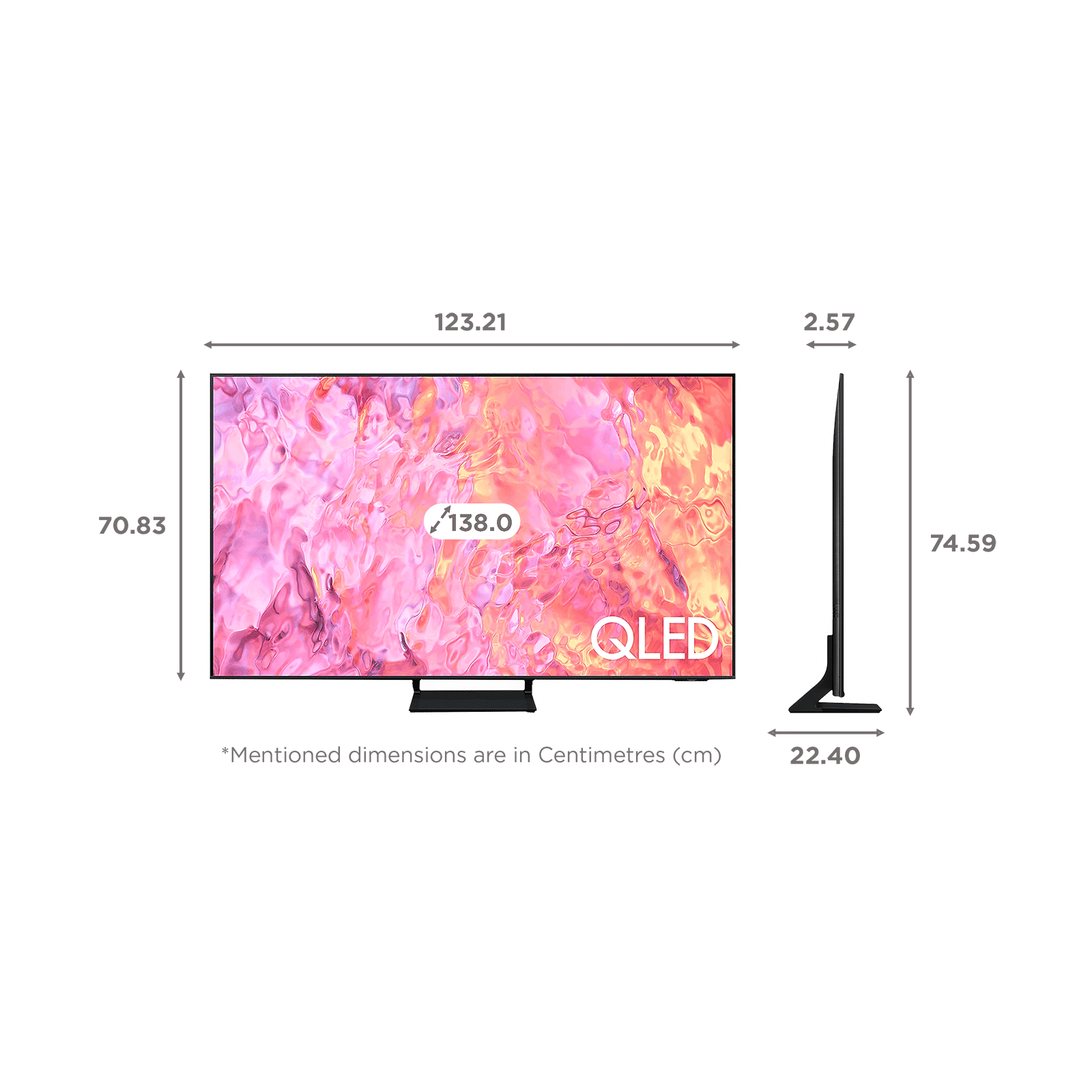 SAMSUNG 6 Series 138 cm (55 inch) QLED 4K Tizen TV with Bezel-less Display_2