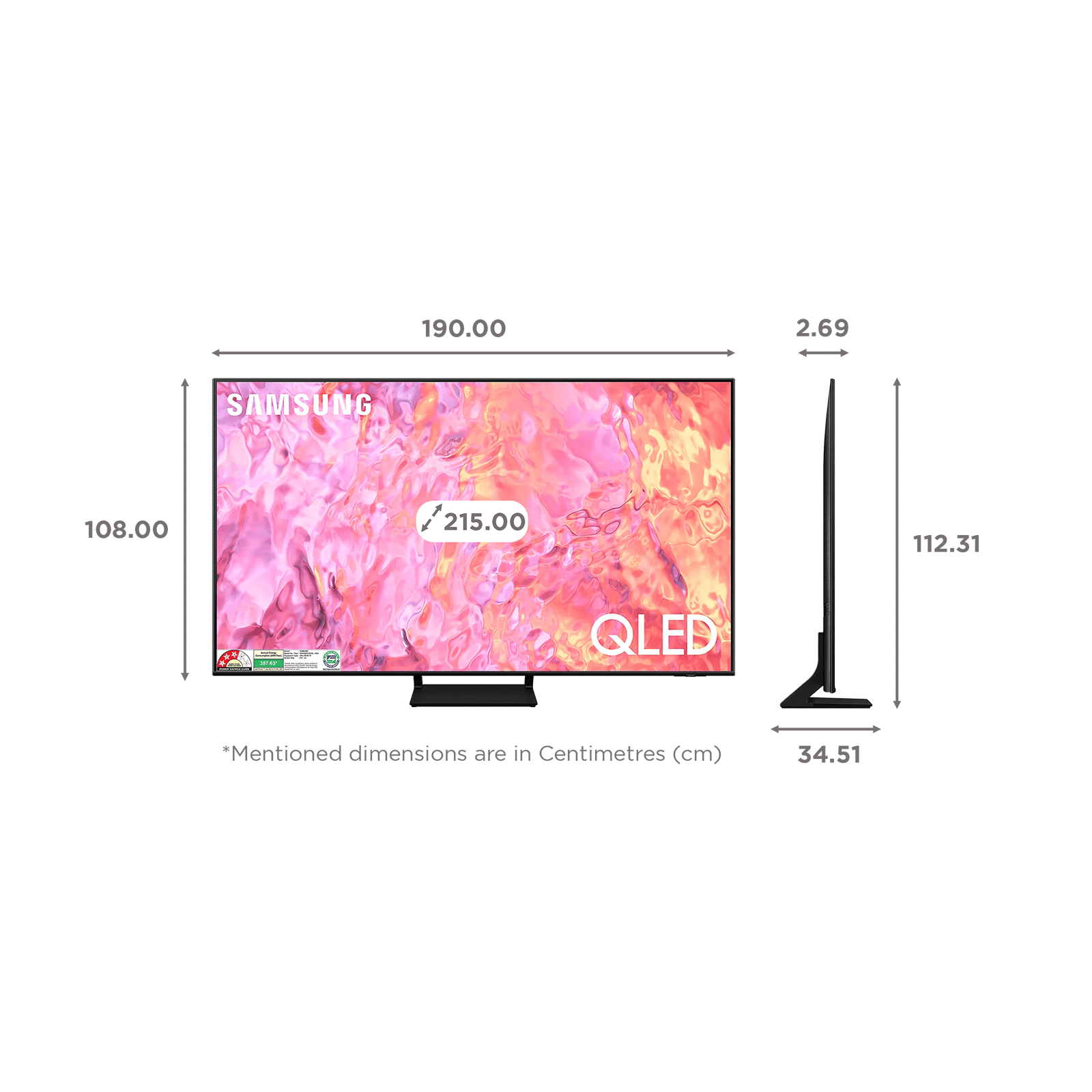 SAMSUNG 6 Series 215 cm (85 inch) QLED 4K Tizen TV with Bezel-less Display SAMSUNG 6 Series 215 cm (85 inch) QLED 4K Tizen TV with Bezel-less Display_2