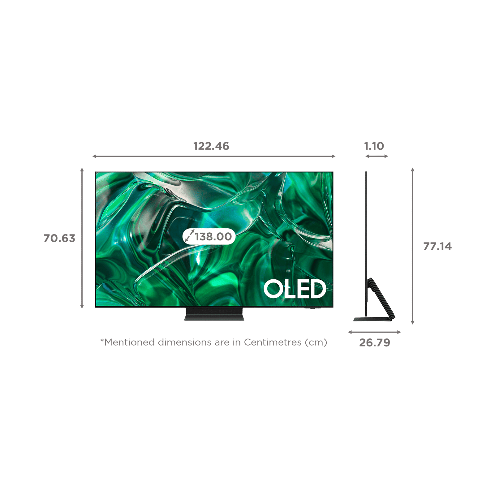 SAMSUNG 9 Series 138 cm (55 inch) OLED 4K Ultra HD Tizen TV with Dolby Digital Plus_2