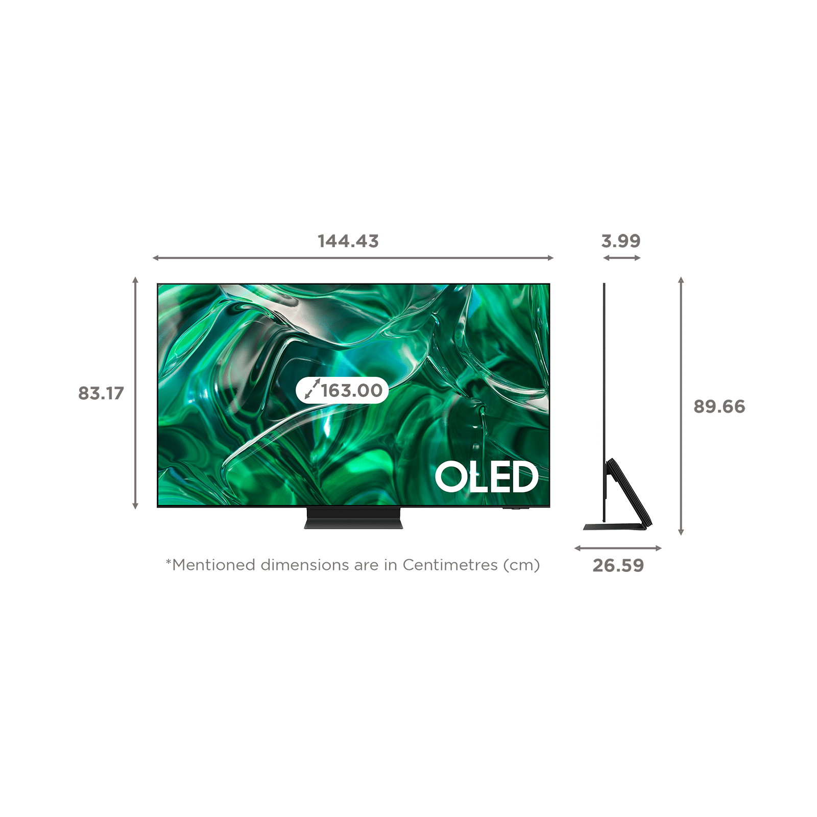 SAMSUNG 9 Series 165 cm (65 inch) OLED 4K Ultra HD Tizen TV with Motion Xcelerator Turbo Pro_2